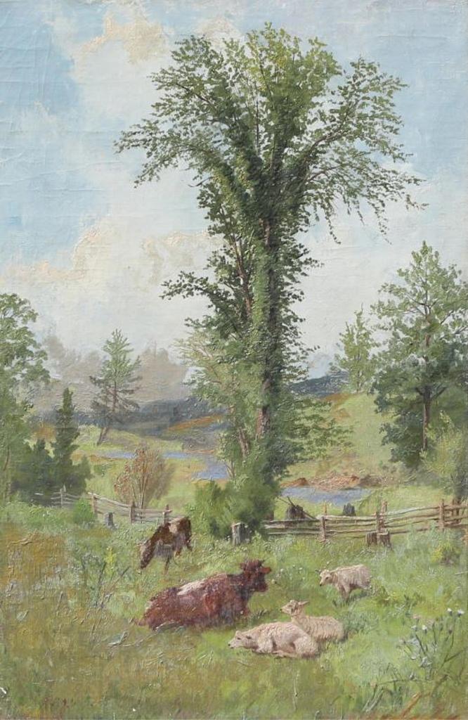 Thomas Mower Martin (1838-1934) - In The Pasture