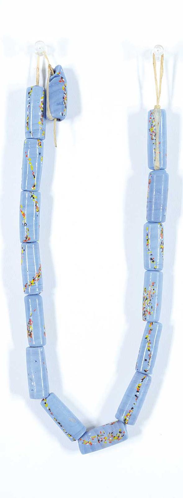 First Nations Basket School - Light Blue Strand of Glass Beads