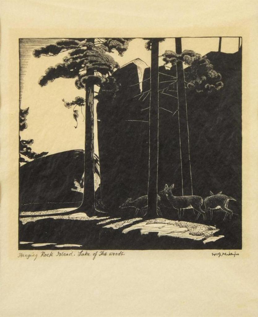 Walter Joseph (W.J.) Phillips (1884-1963) - Hanging Rock Island