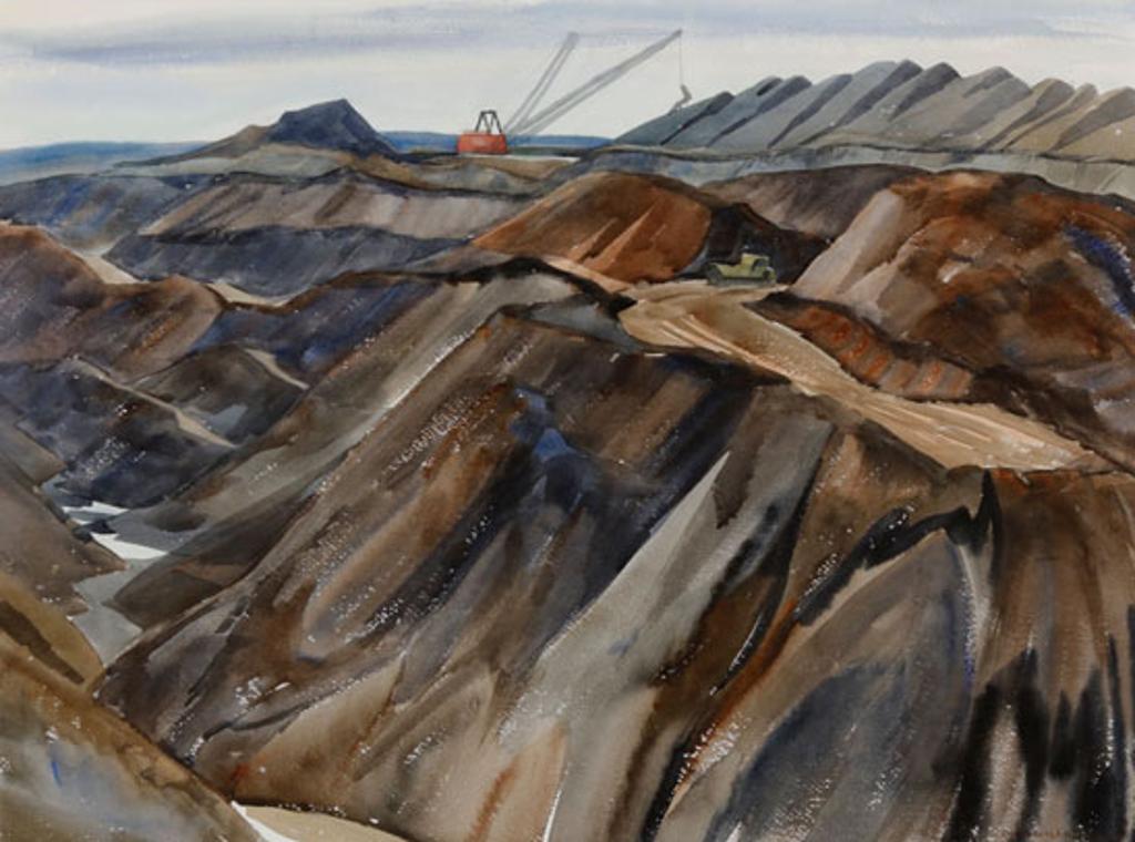 Doris Jean McCarthy (1910-2010) - The Northern Mine at Syncrude (03304/329)