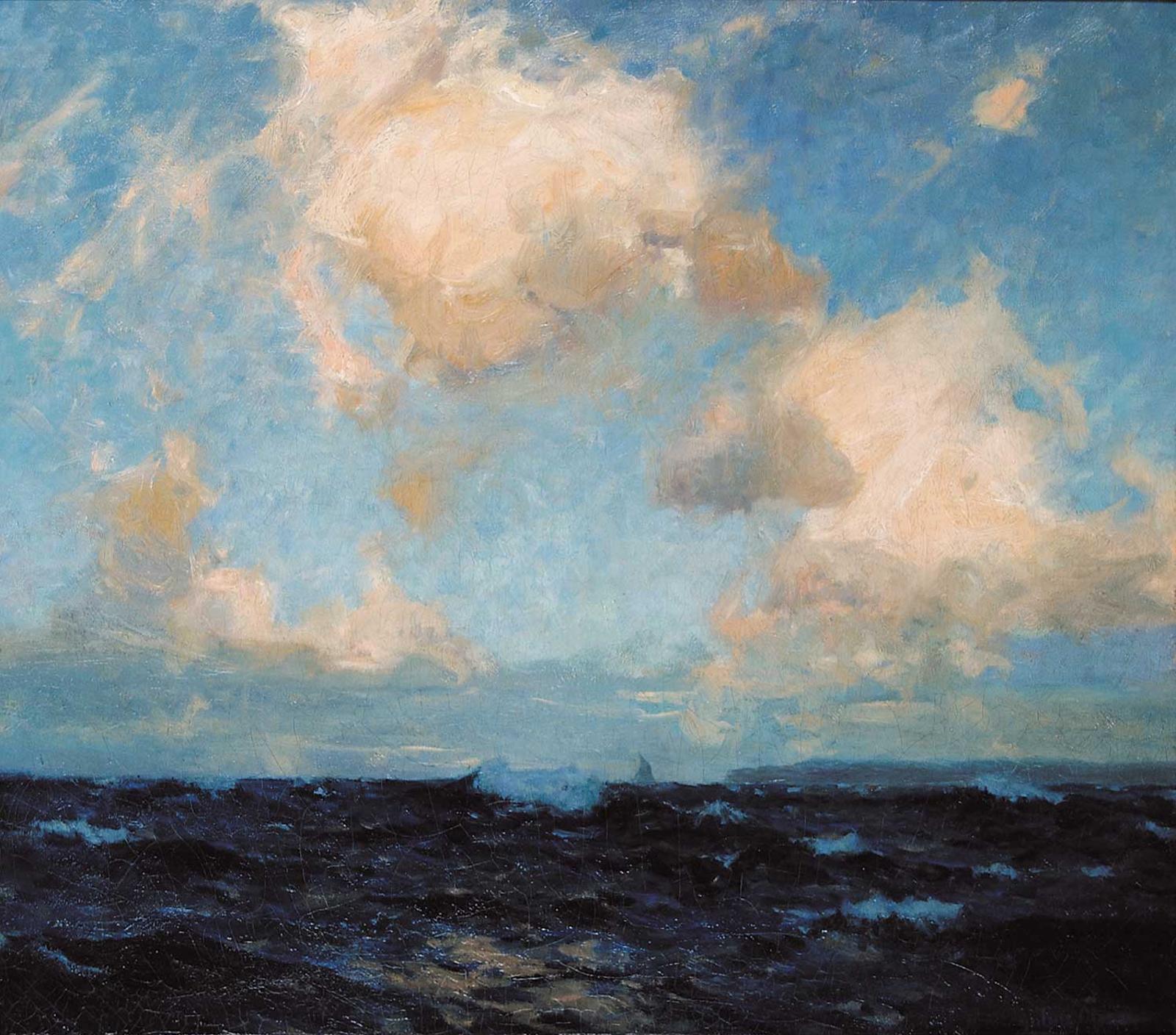 Julius Olsson (1864-1942) - Cloud Study