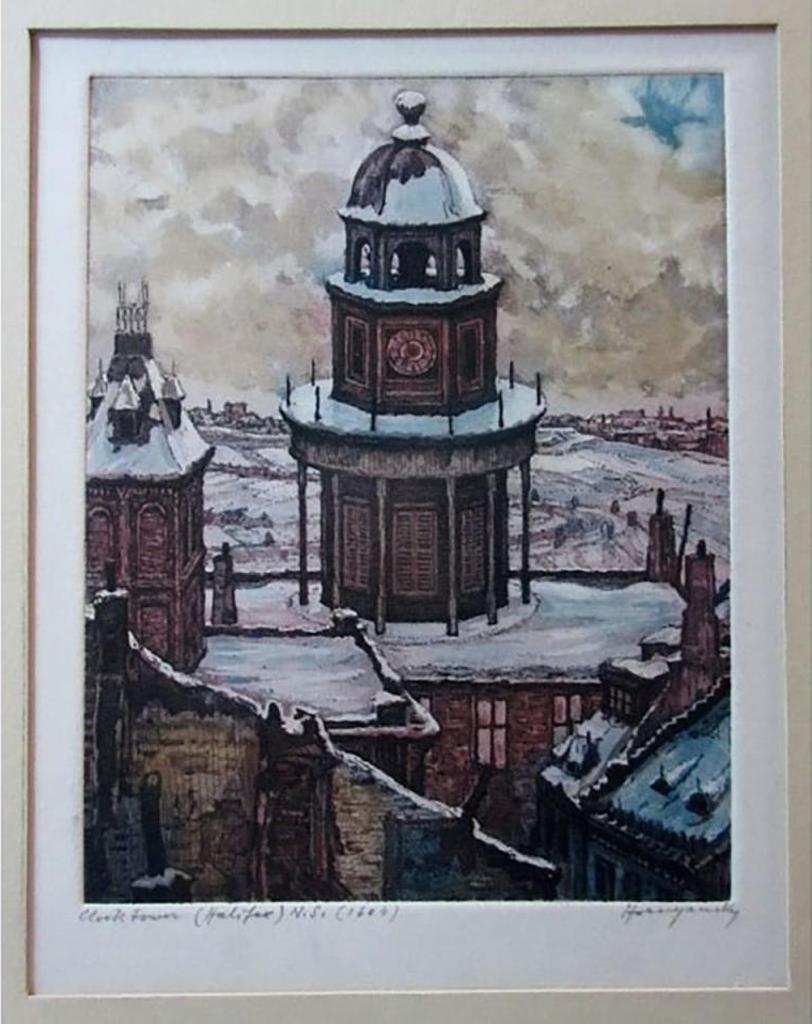 Nicholas Hornyansky (1896-1965) - Clock Tower (Halifax) N.S.