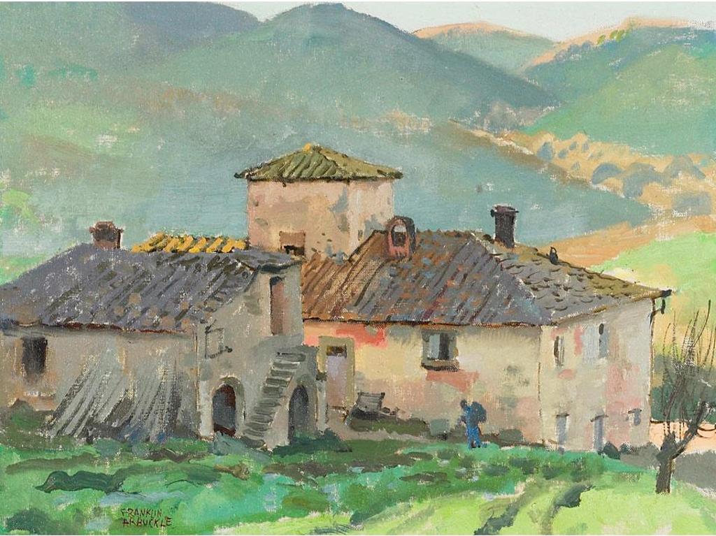 George Franklin Arbuckle (1909-2001) - Road To Castello Di Uzzano