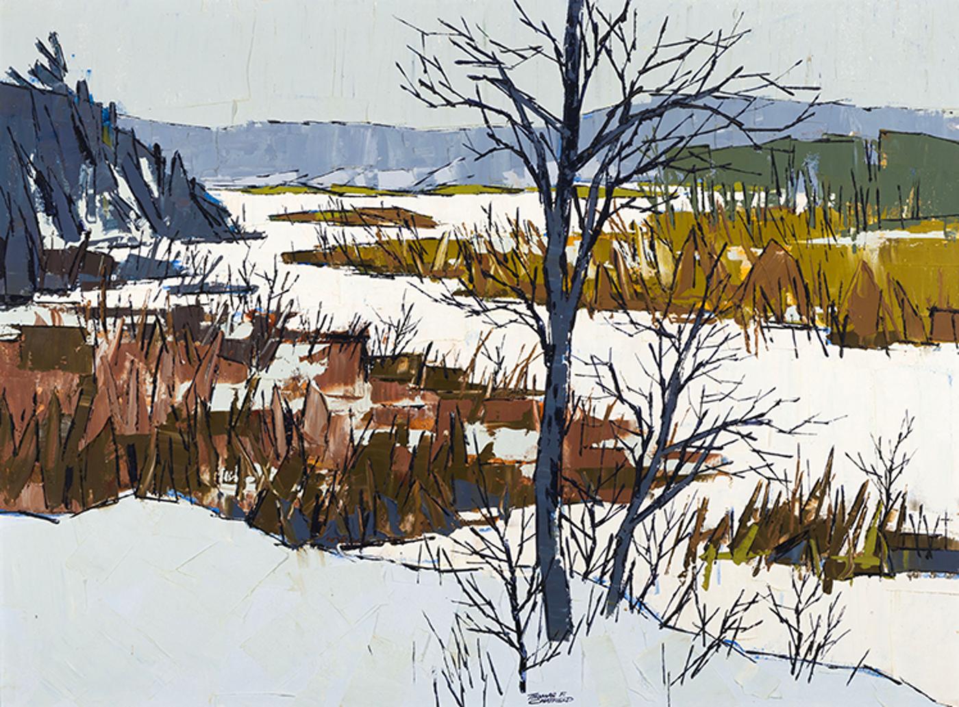 Thomas Frederick Haig Chatfield (1921-1999) - The Frozen River