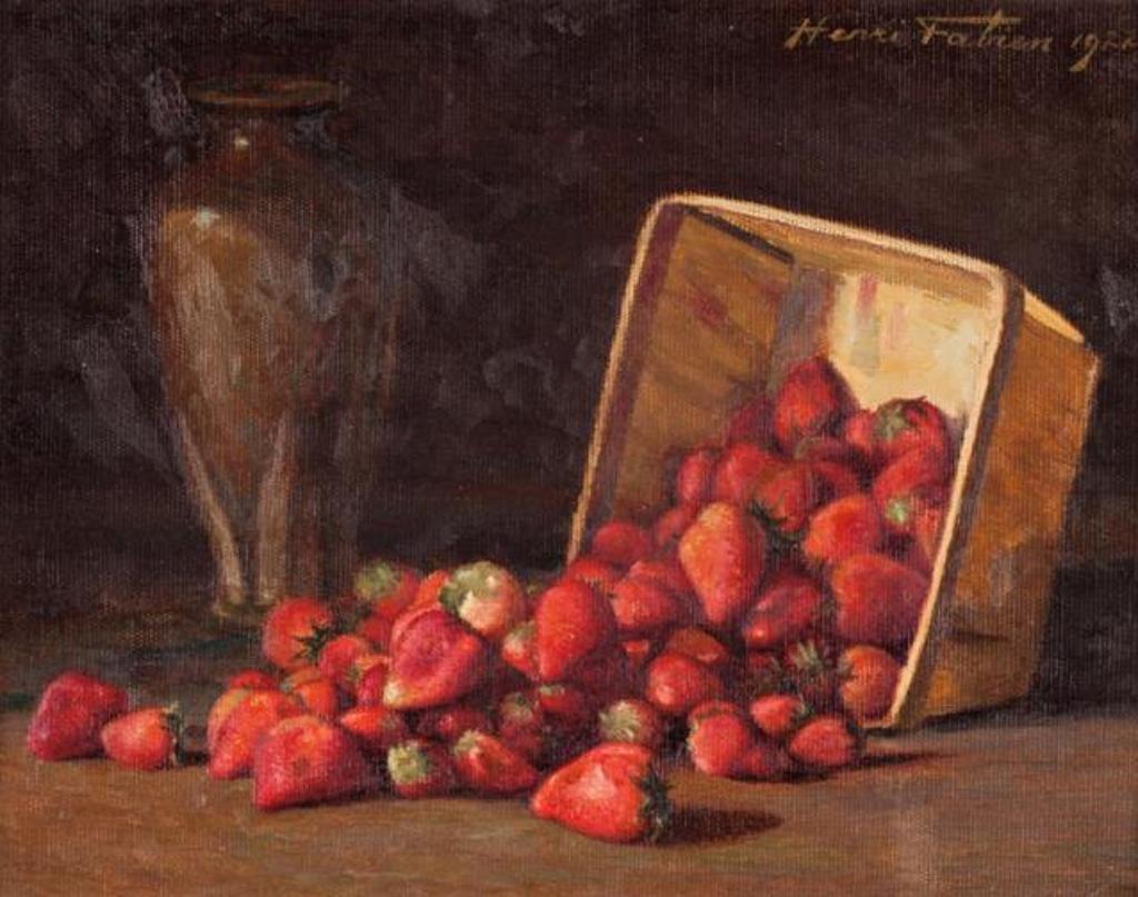 Henri Zotique Fabien (1878-1935) - Still Life with Strawberries