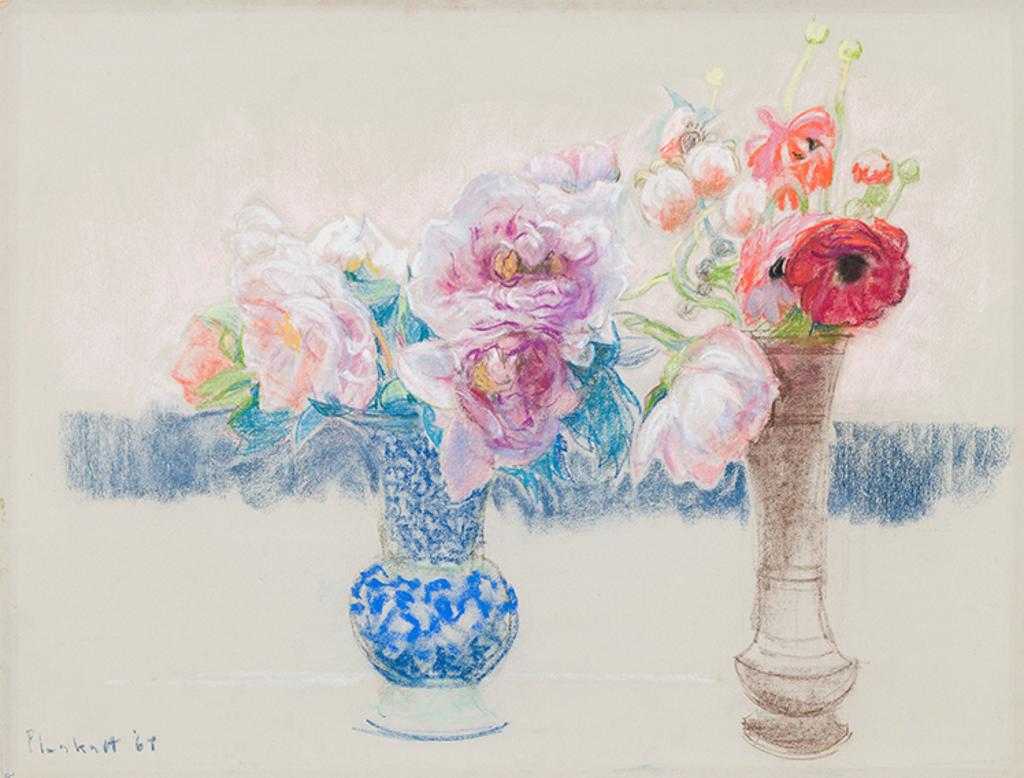 Joseph (Joe) Francis Plaskett (1918-2014) - Floral Still Life