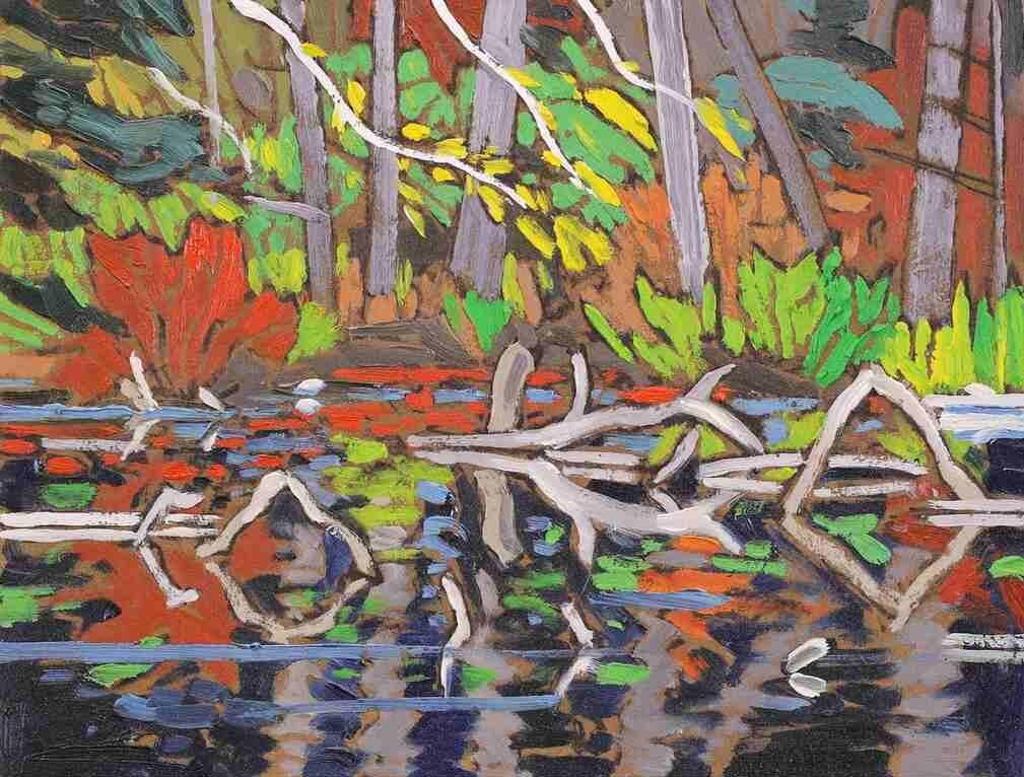 Ted Godwin (1933-2013) - Bow River - Lower Bow Series