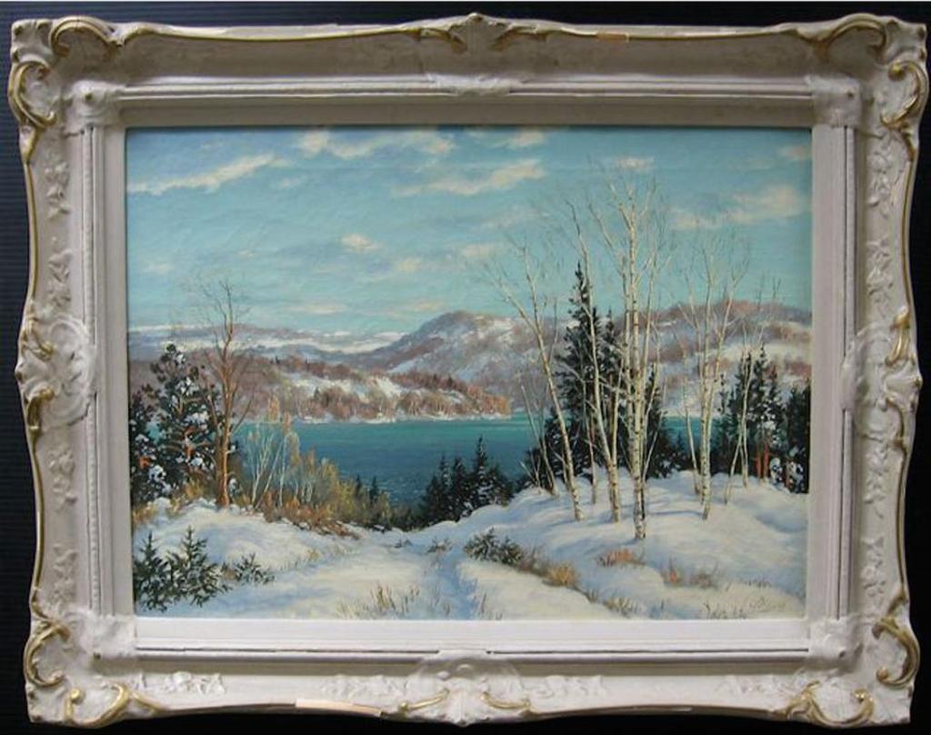 Otto Planding (1887-1964) - Horseshoe Lake, Haliburton - Winter
