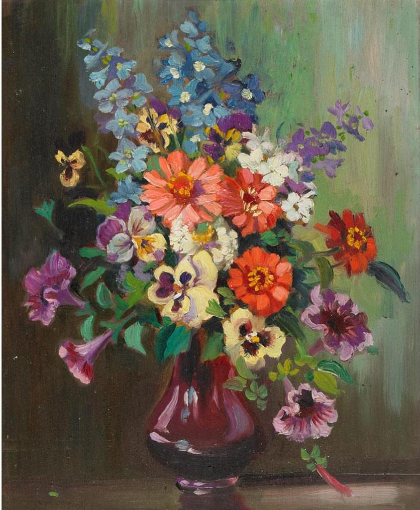 Emily Louise (Orr) Elliott (1867-1952) - Bouquet