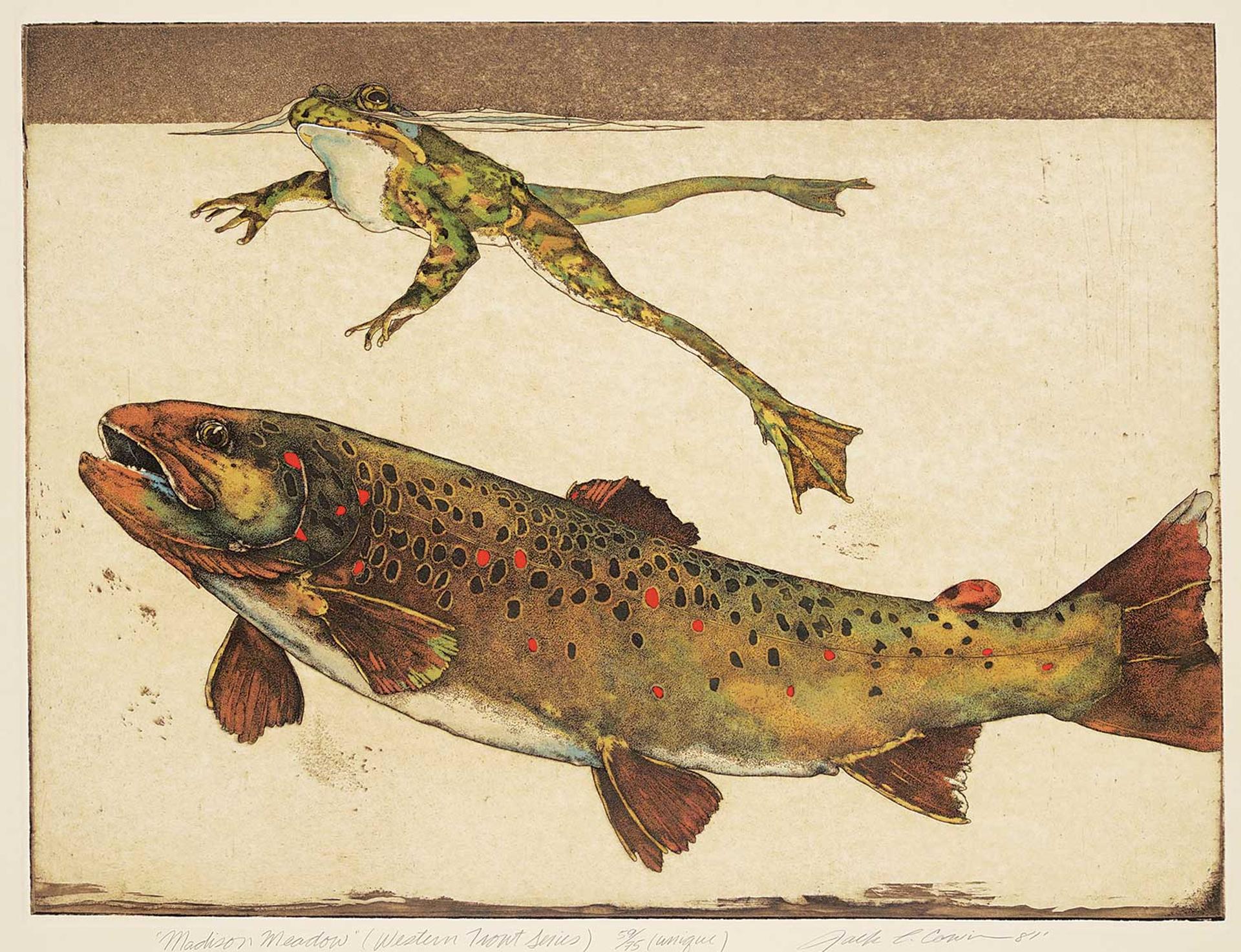 Jack Lee Cowin (1947-2014) - Madison Meadows [Western Trout Series]  #59/75