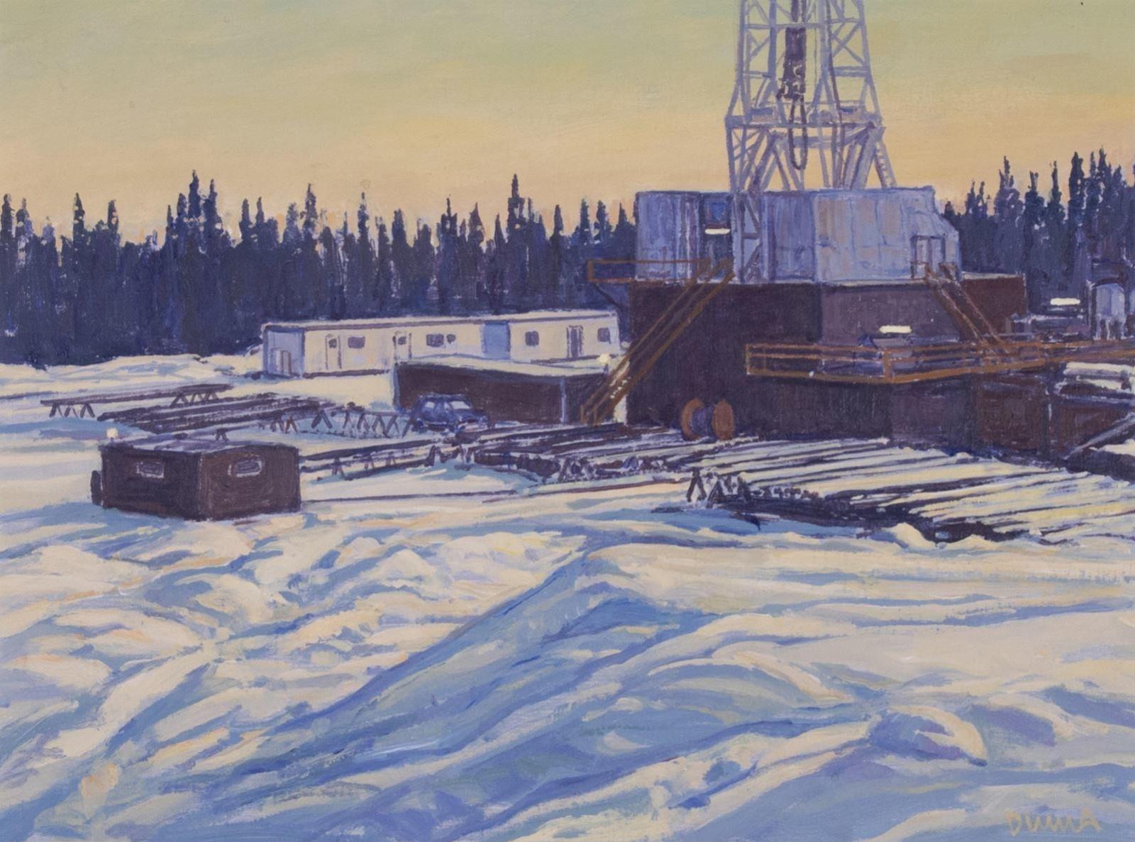 William (Bill) Duma (1936) - Rig in Winter; 1983