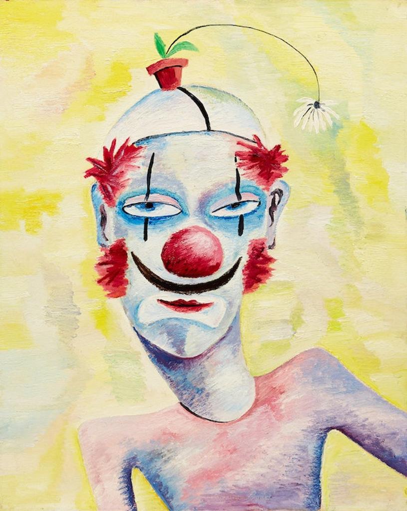 William John Bertram Newcombe (1907-1969) - Clown and Yellow