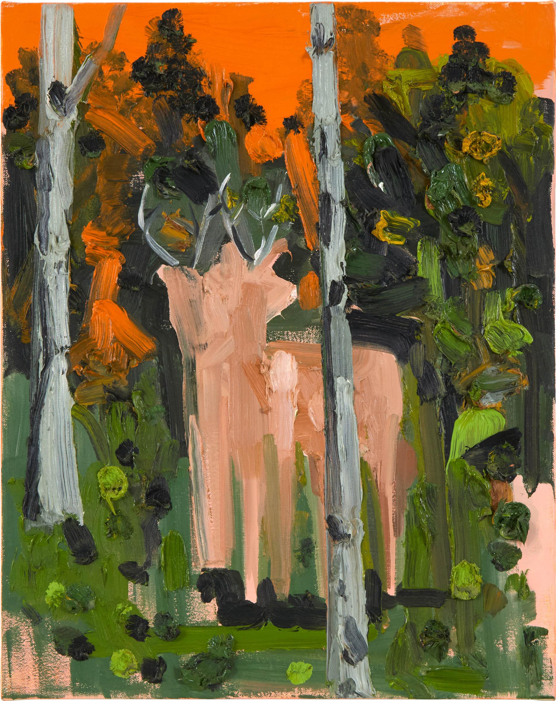 Kim Dorland (1974) - Deer Ghost, 2005