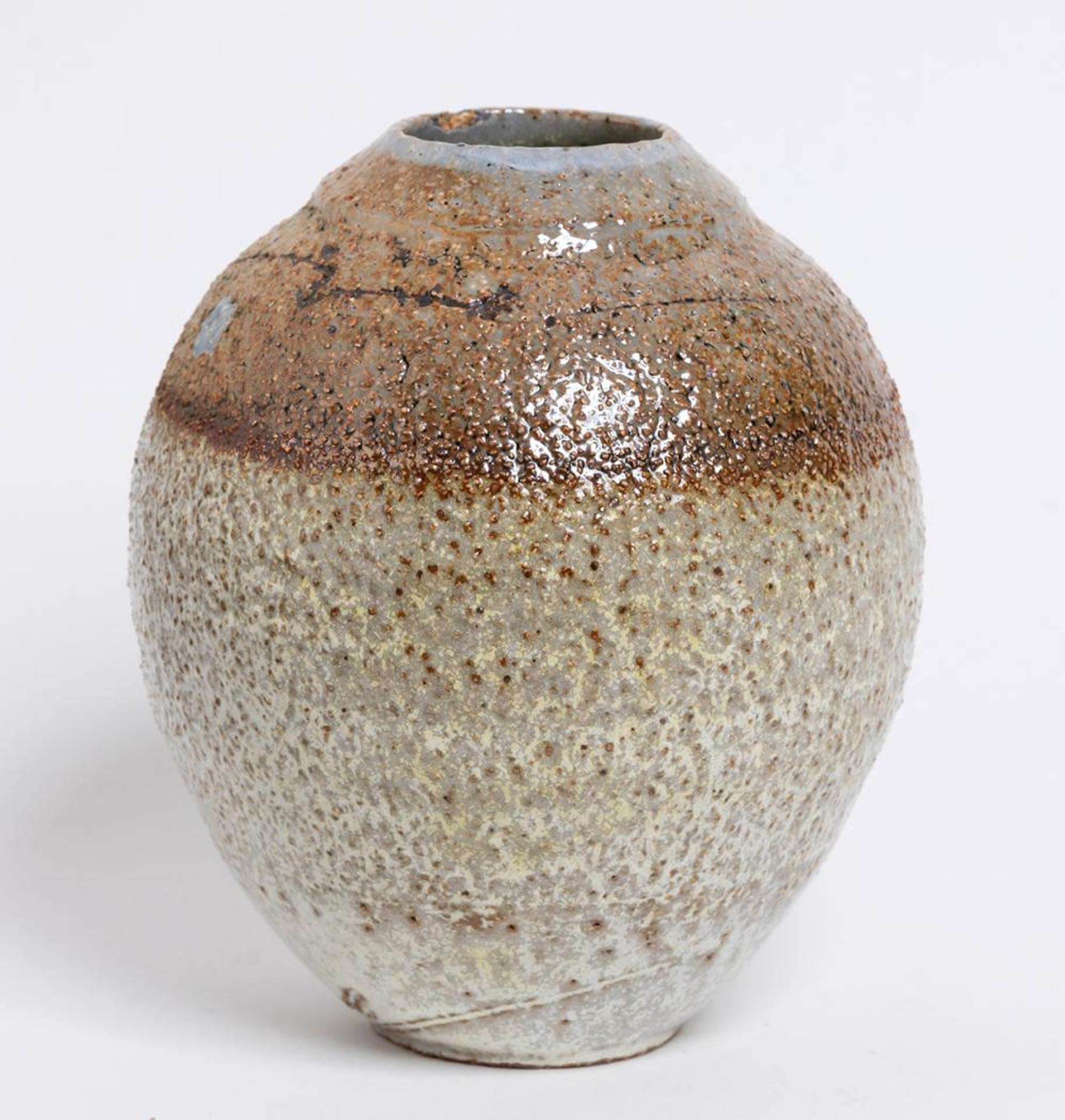 Rob Froese (1963) - Grey and Brown Vase