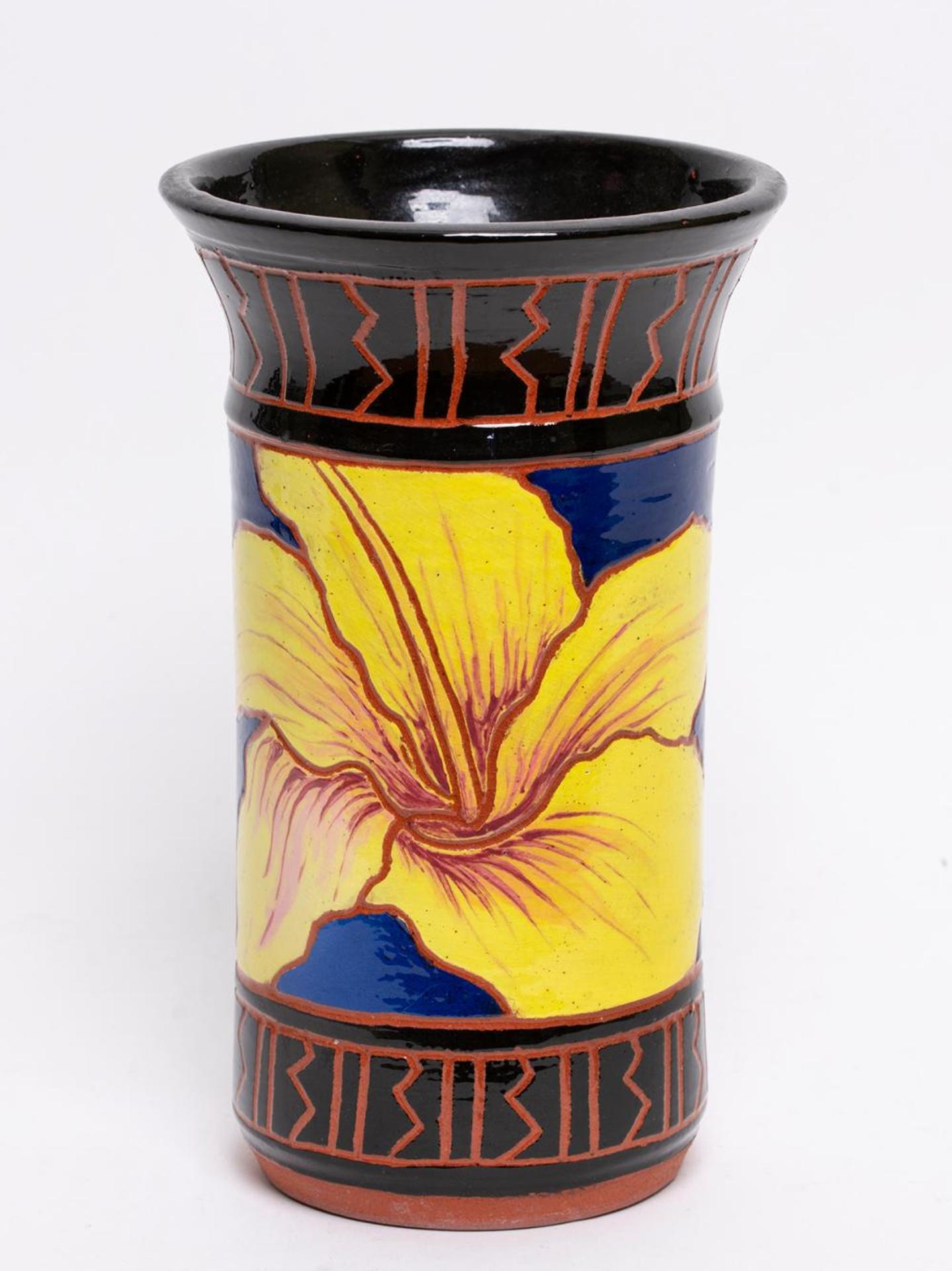 John Peet - Vase With Floral Motif