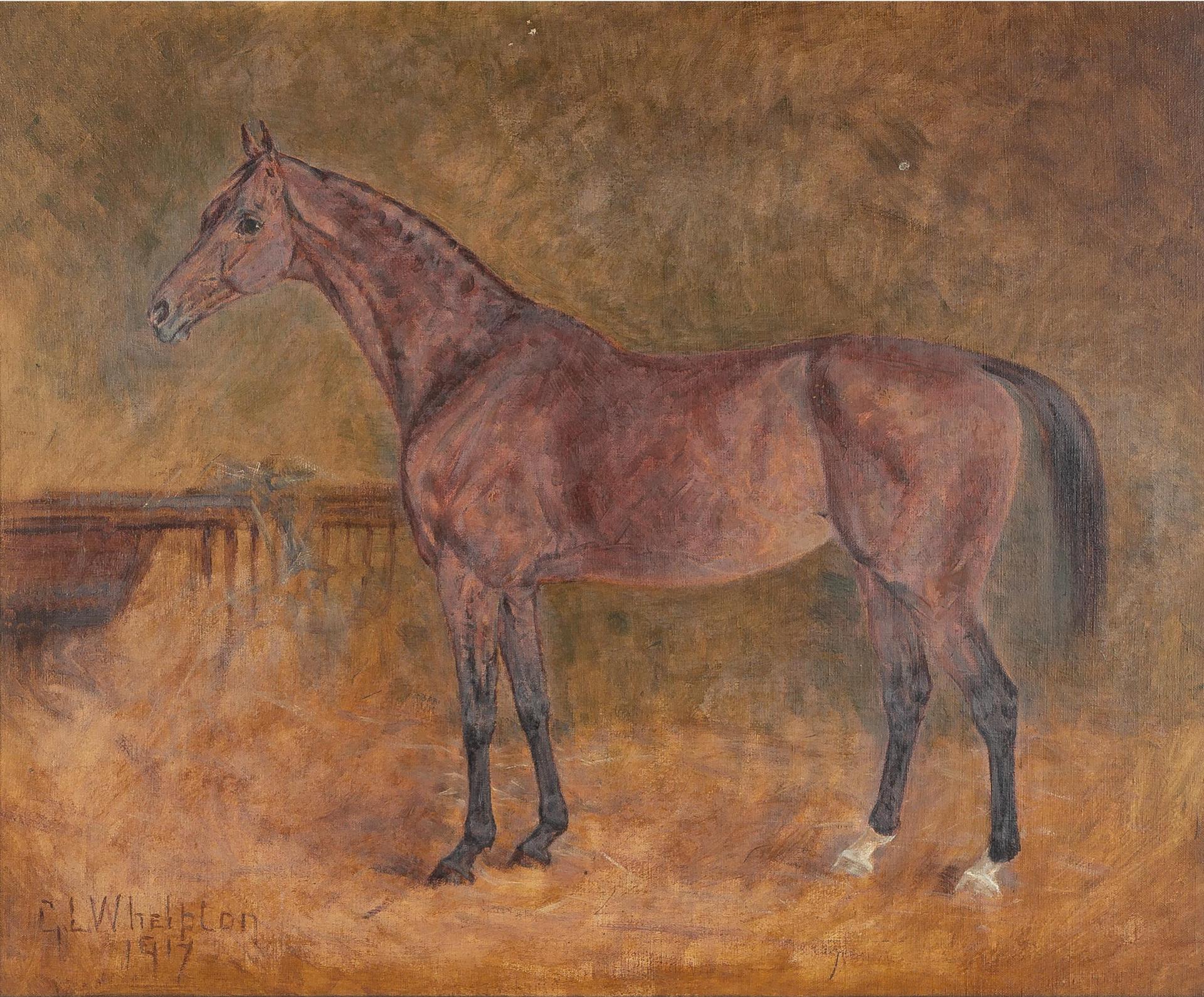 G.L. Whelpton - Portrait Of A Horse