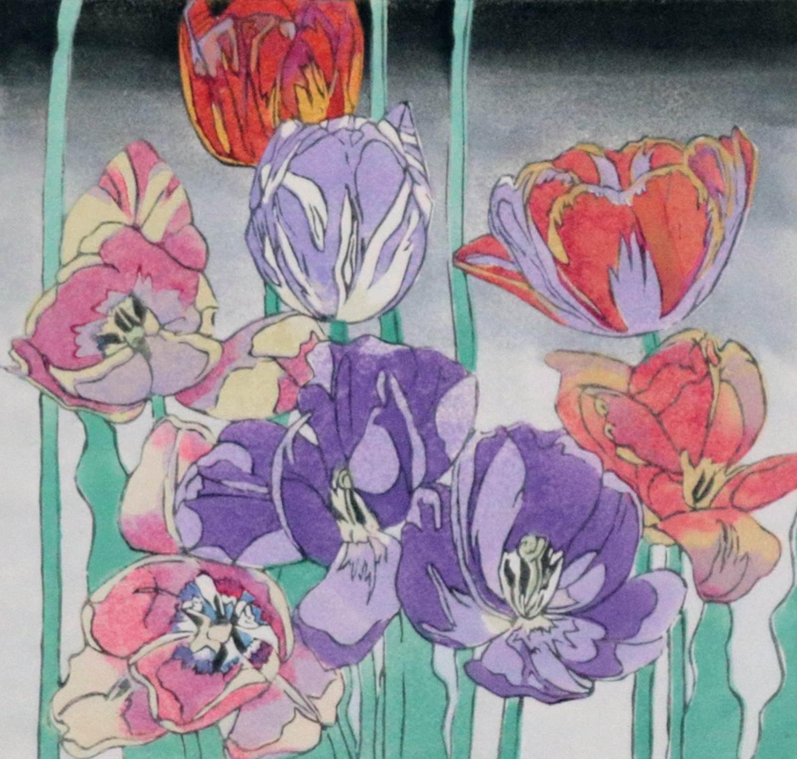 Mary Evelyn Wrinch (1877-1969) - Darwin Tulips; 1932
