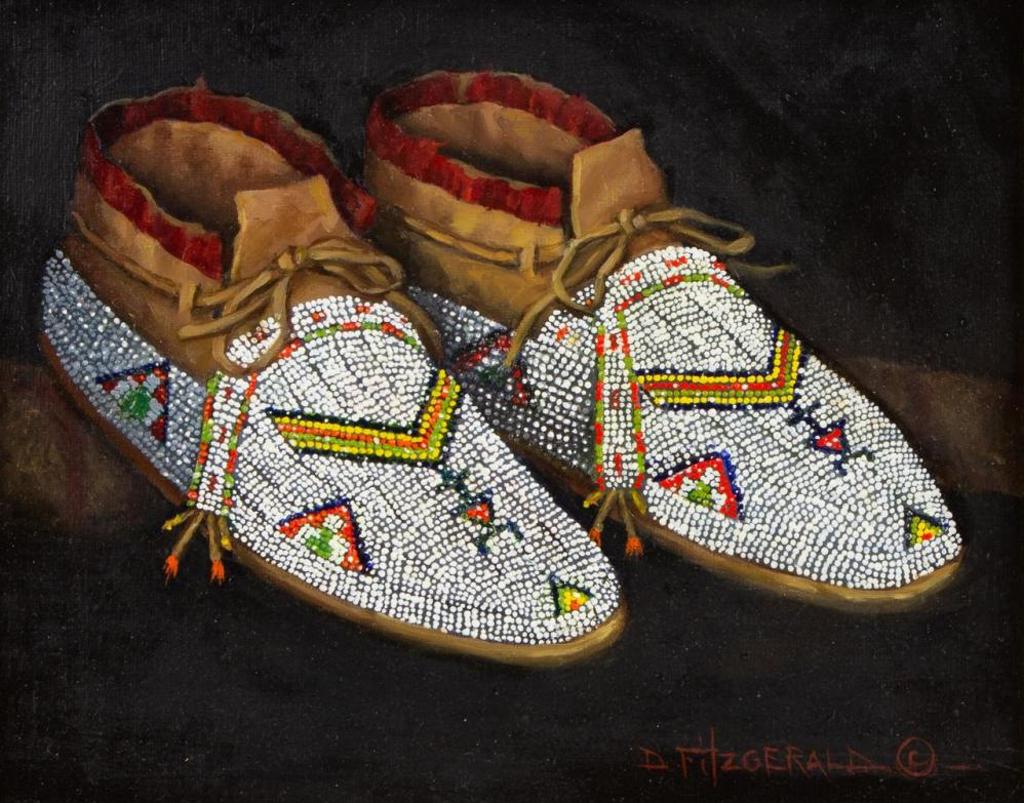 Dorothy Fitzgerald - Beaded Moccasins