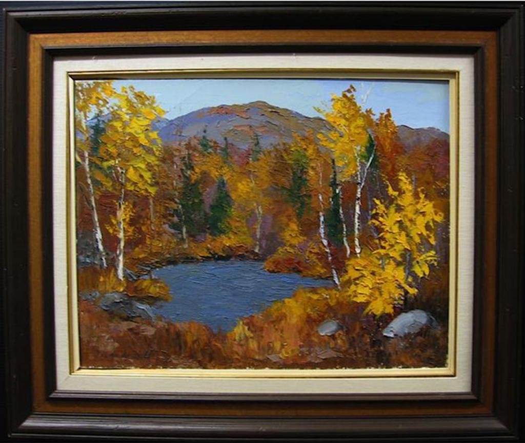 Oscar Daniel de Lall (1903-1971) - Untitled (Autumn Pond)