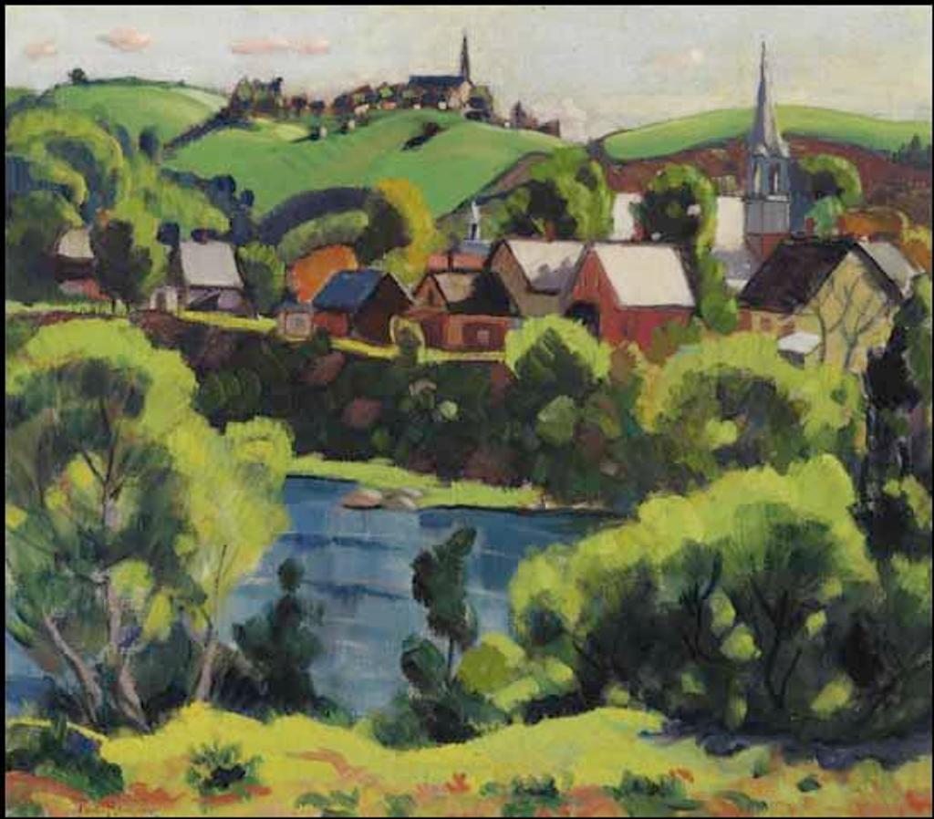 Randolph Stanley Hewton (1888-1960) - Quebec Village