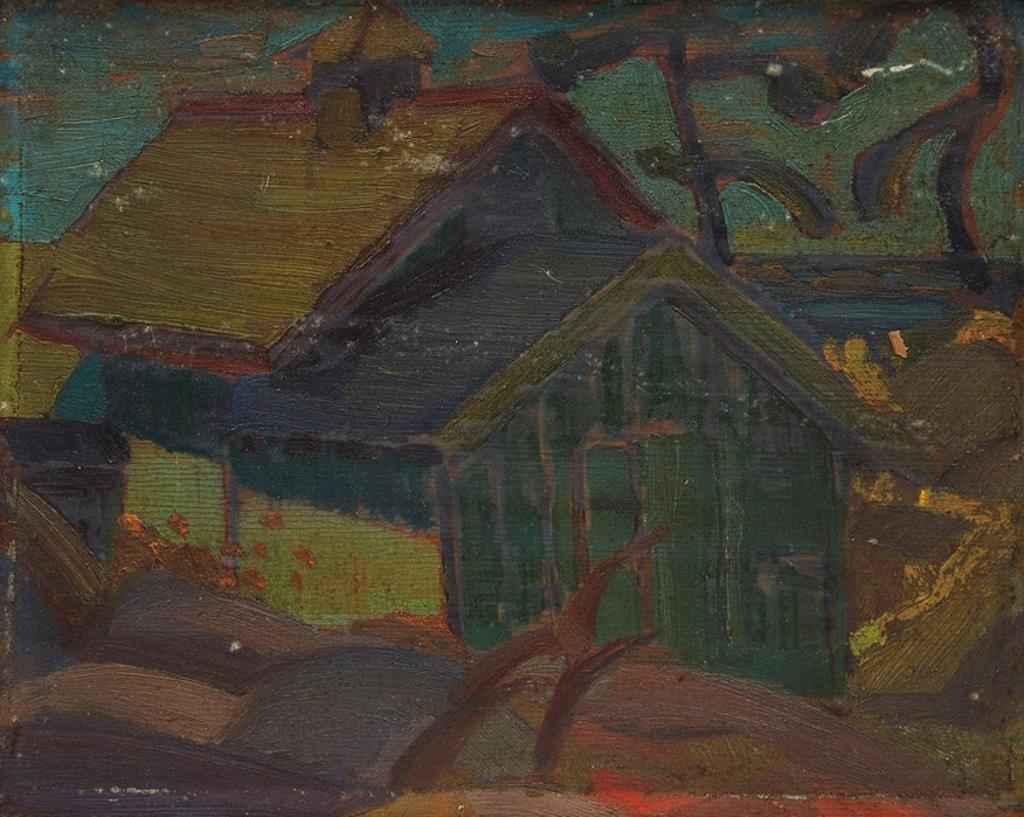Gordon Mckinley Webber (1909-1965) - House by the Water