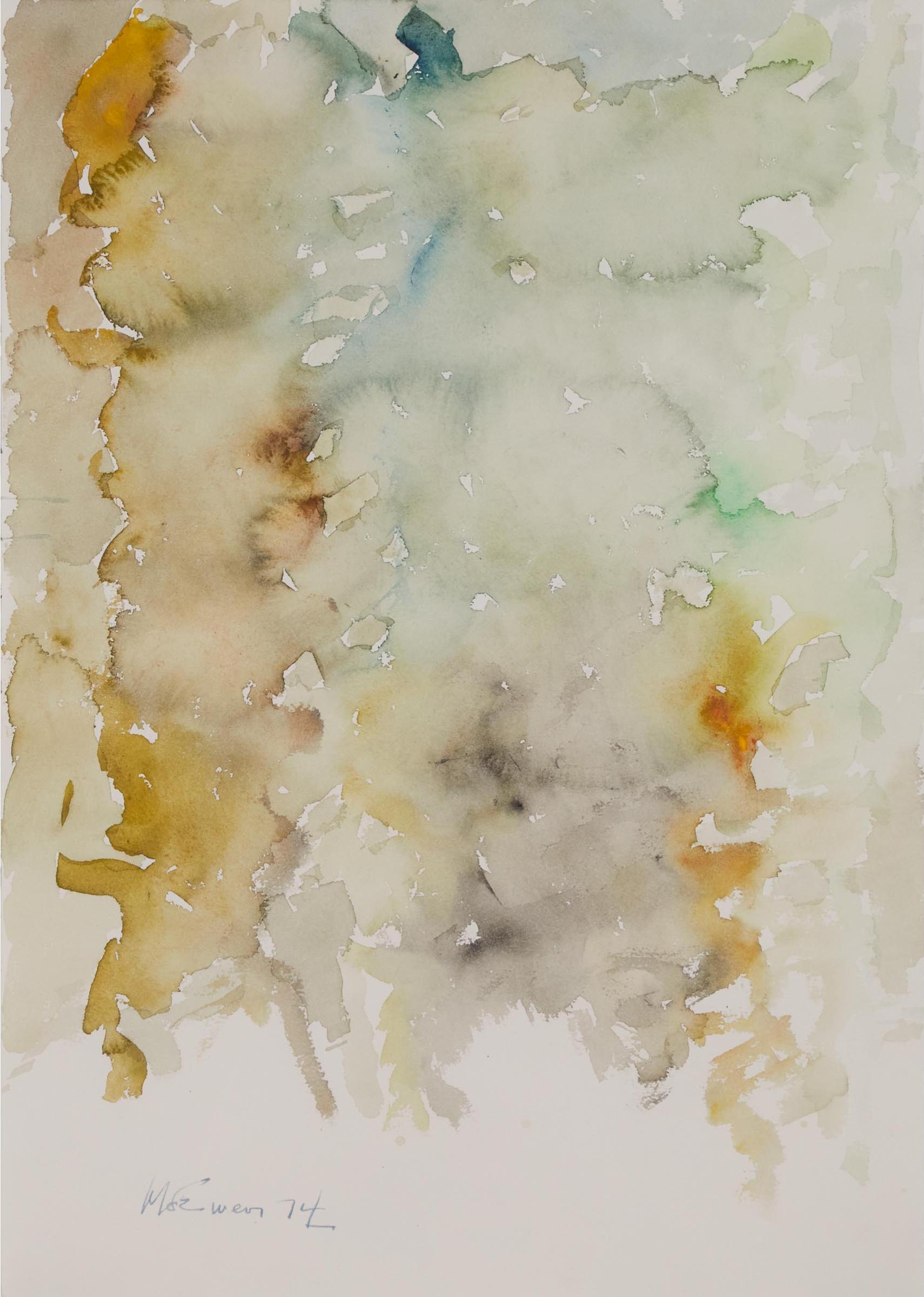 Jean Albert McEwen (1923-1999) - Aquarelle De Jour, 1974