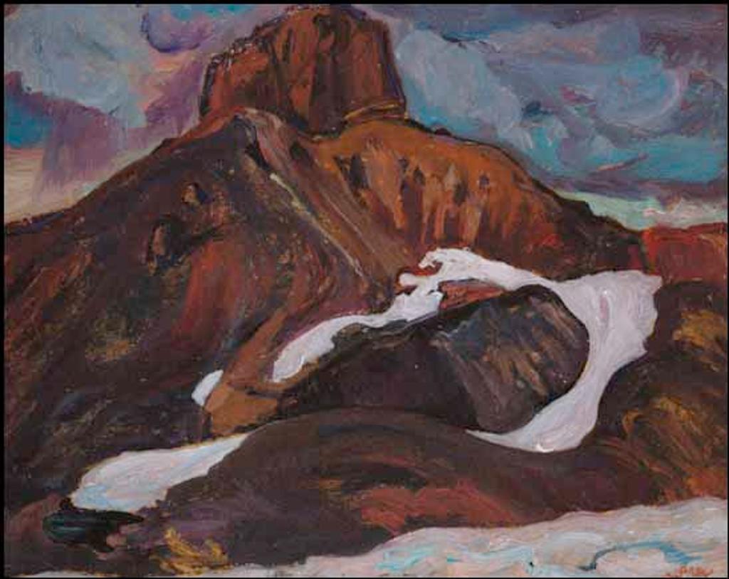 Frederick Horseman Varley (1881-1969) - Thunder Over Black Tusk, Garibaldi Park, BC