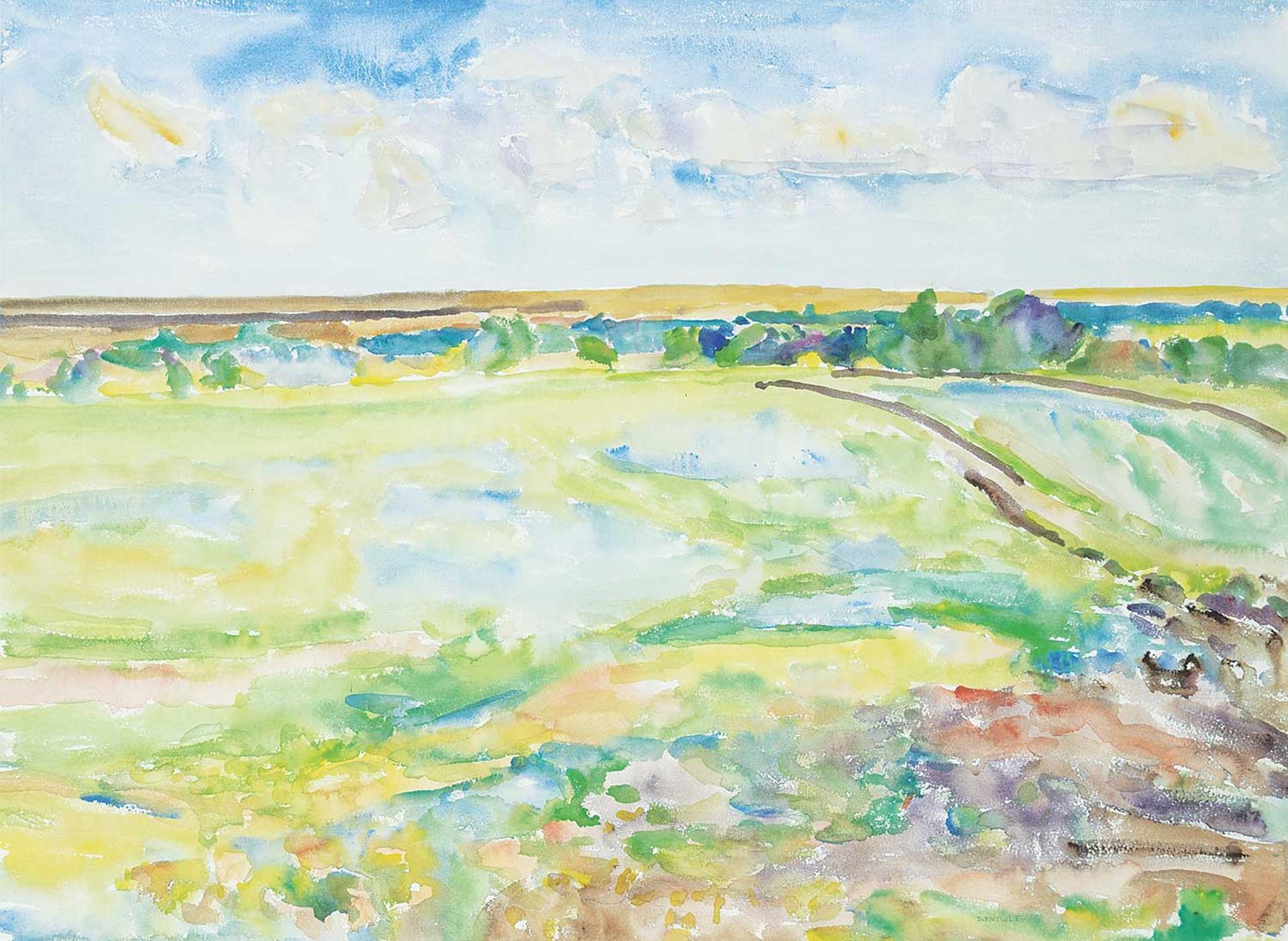 Dorothy Elsie Knowles (1927-2001) - Untitled - Spring Fields