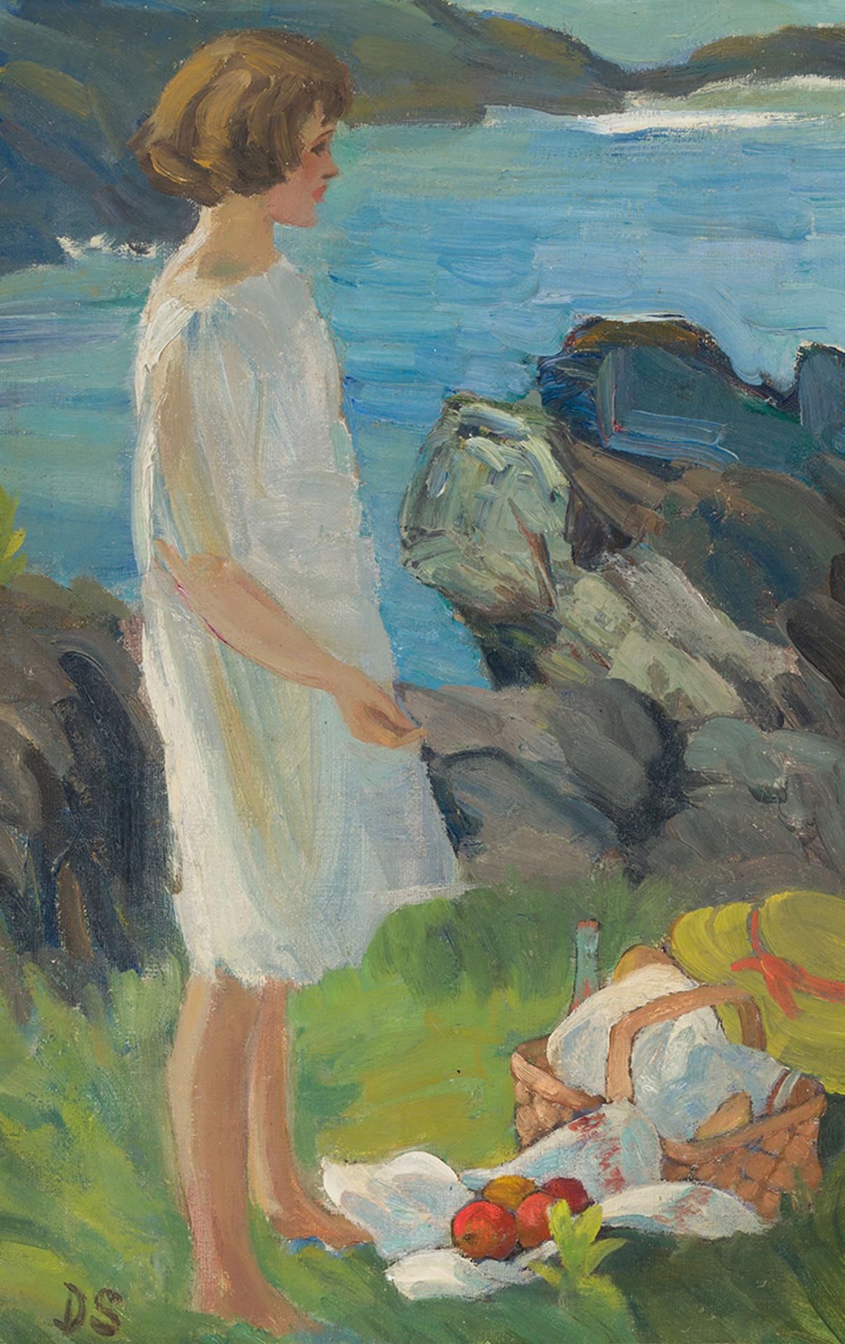 Dorothea Sharp (1874-1955) - Picnic by the Sea