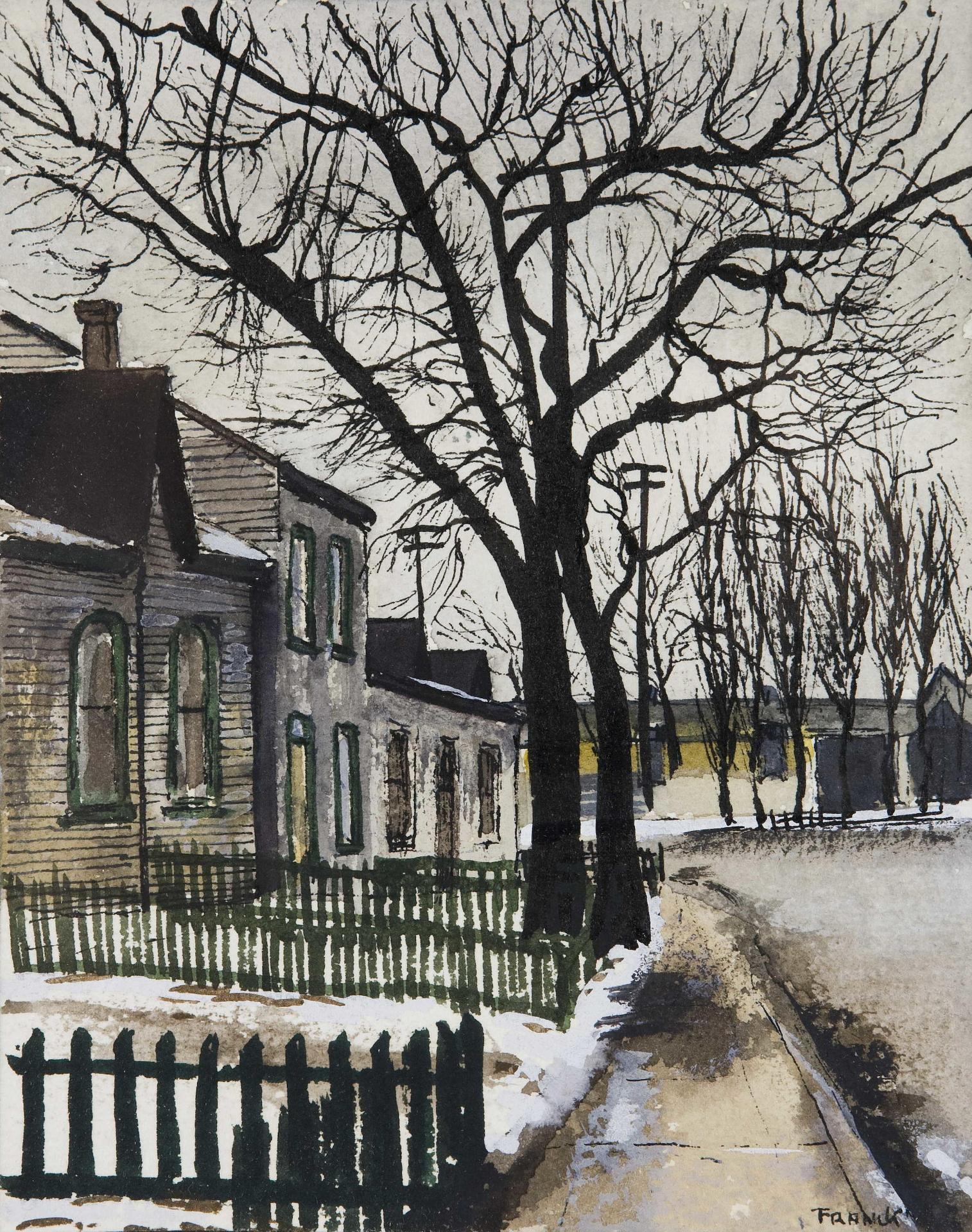 Albert Jacques Franck (1899-1973) - Bottom of Sackville street