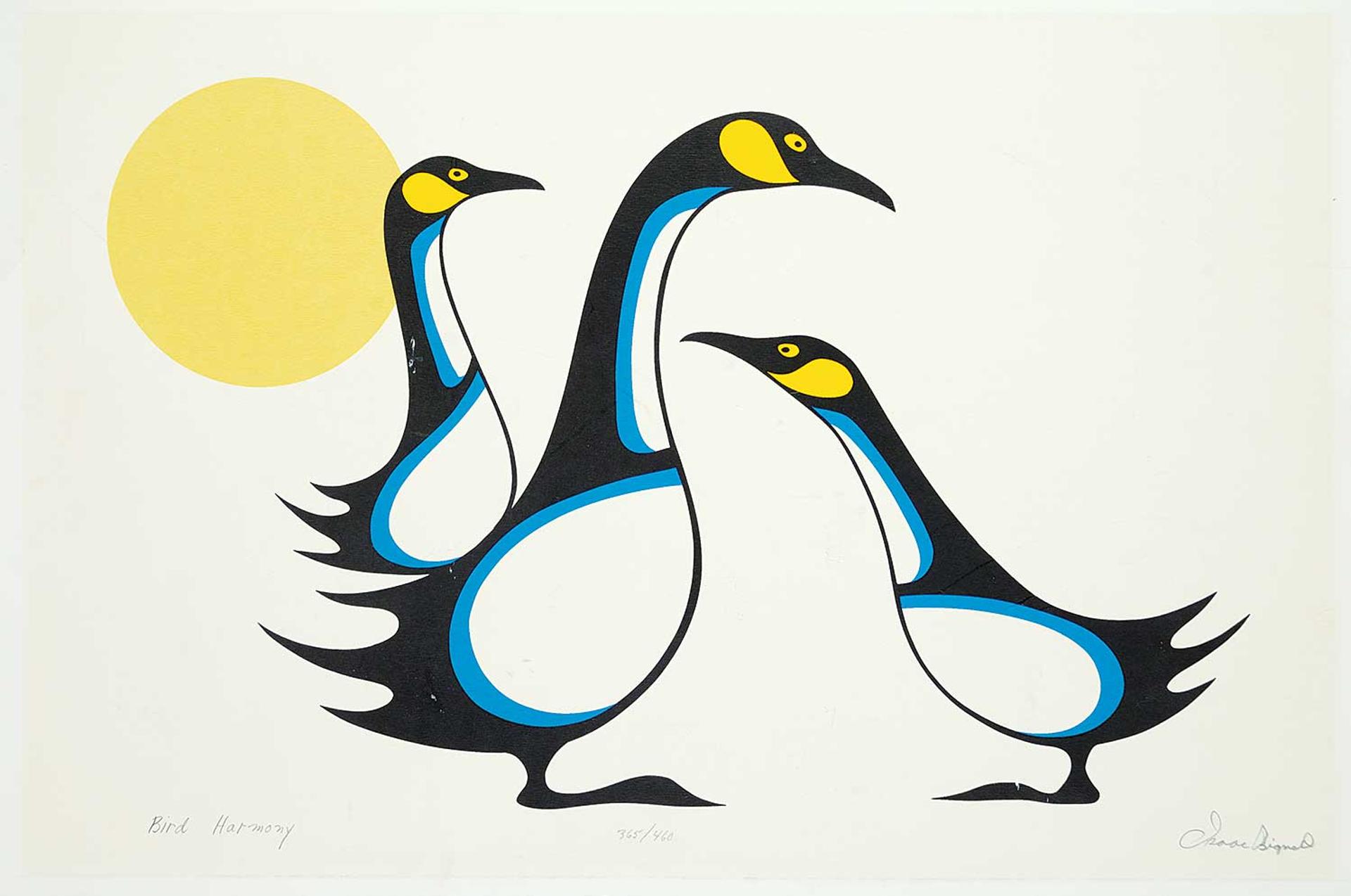 Isaac Bignell (1960-1995) - Bird Harmony  #365/460