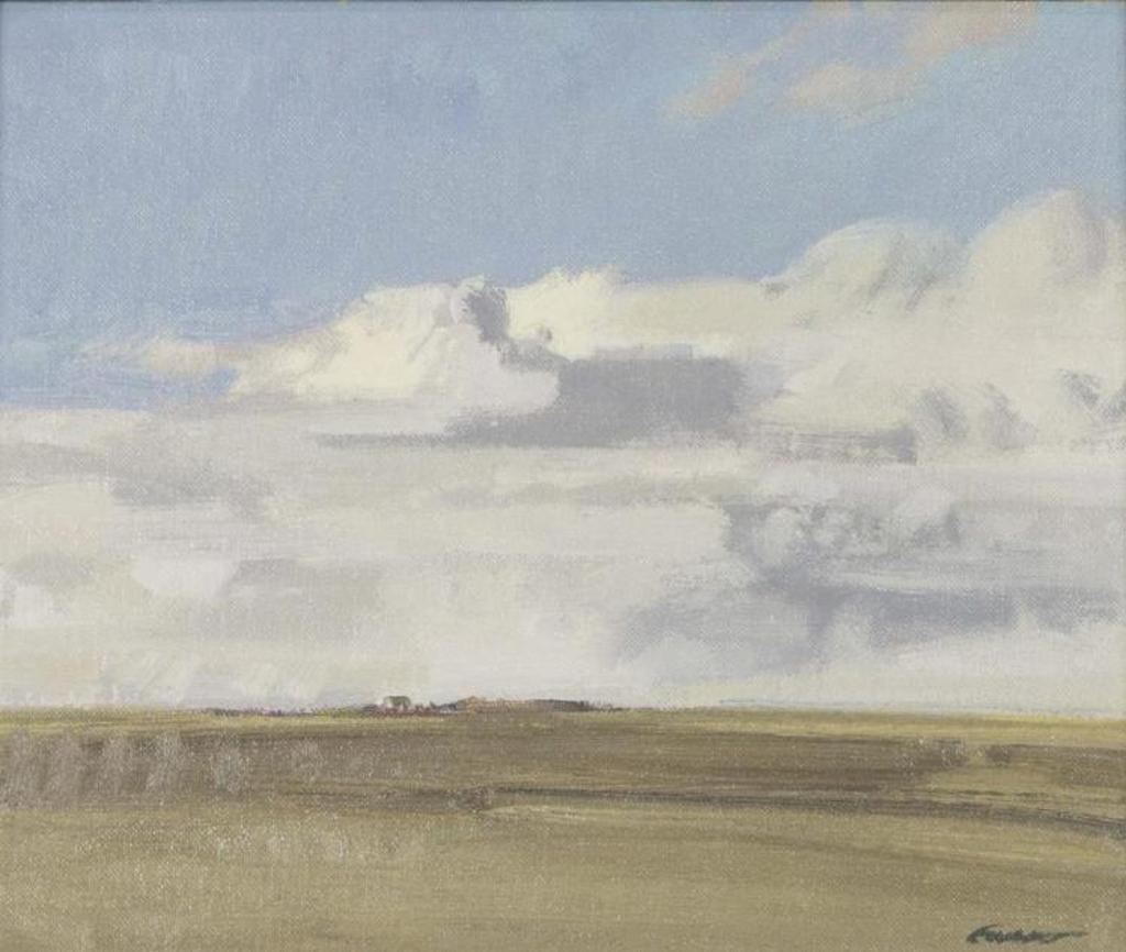 Peter Maxwell Ewart (1918-2001) - Prairie Landscape - Homestead