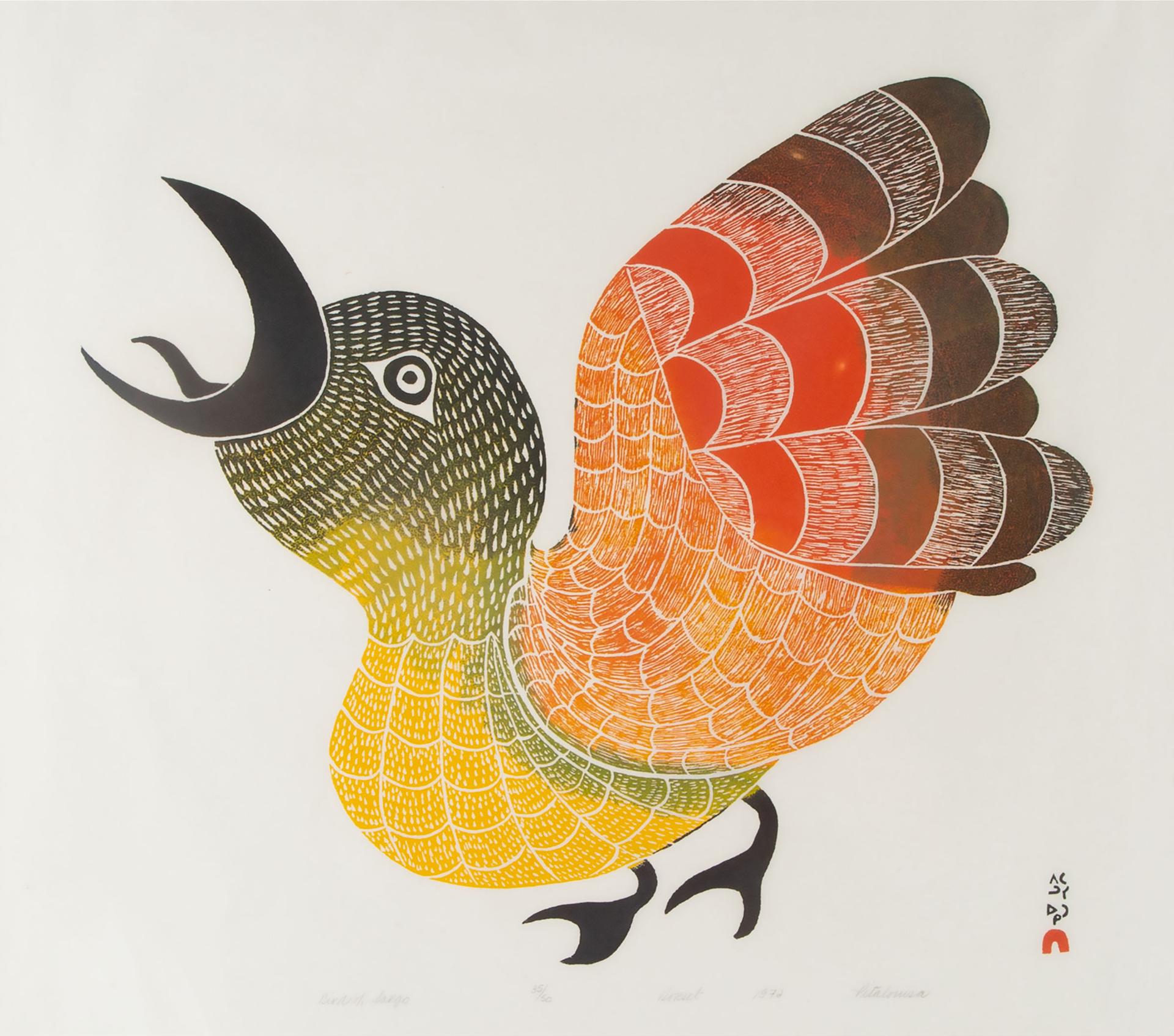 Pitaloosie Saila (1942-2021) - Bird Of Sargo