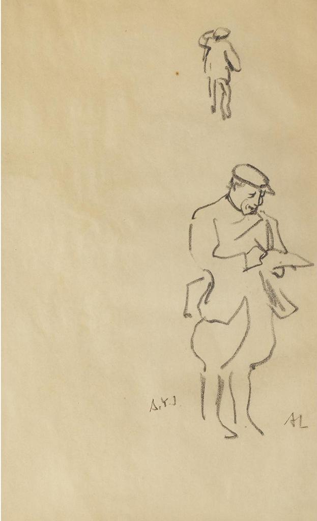 Arthur Lismer (1885-1969) - Sketch Of A.Y. Jackson