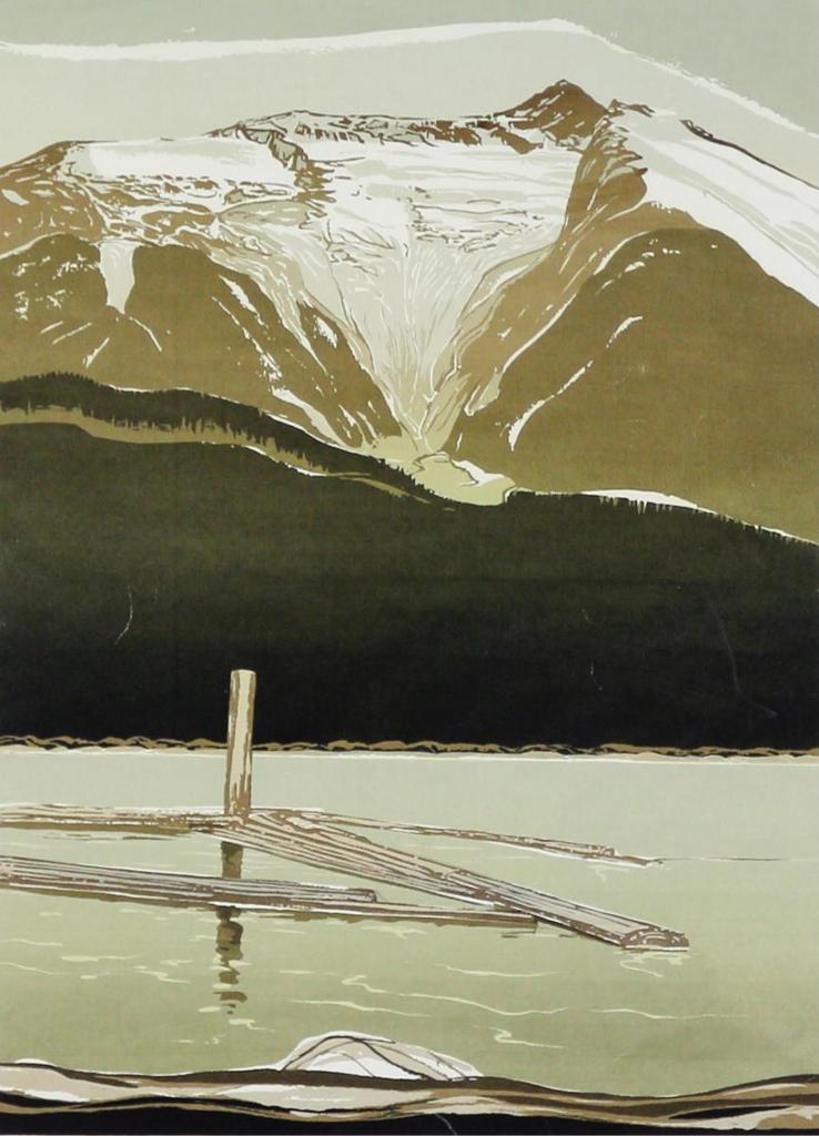 George Weber (1907-2002) - SNOWFIELD...B.C.; 1967