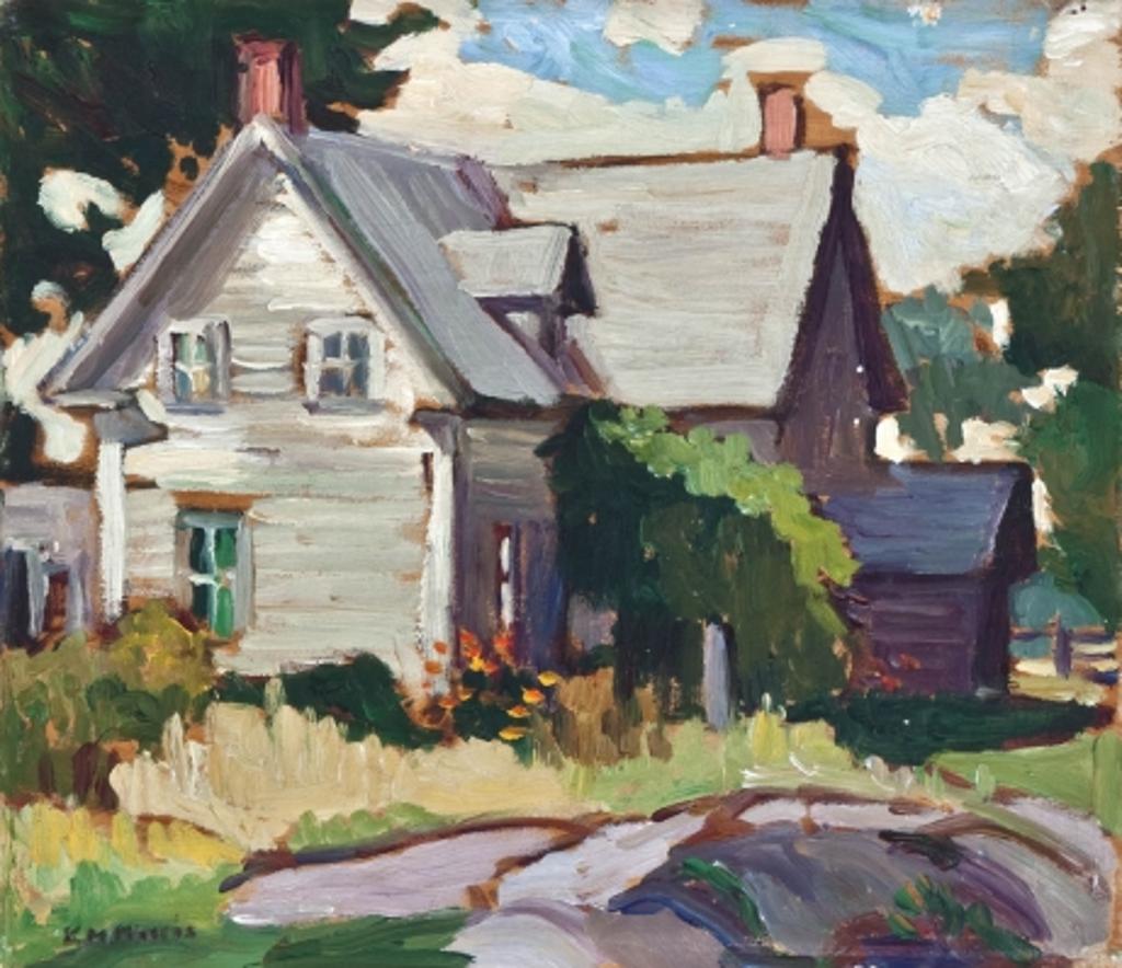 Kathleen Moir Morris (1893-1986) - Towhey's House, Marshall's Bay