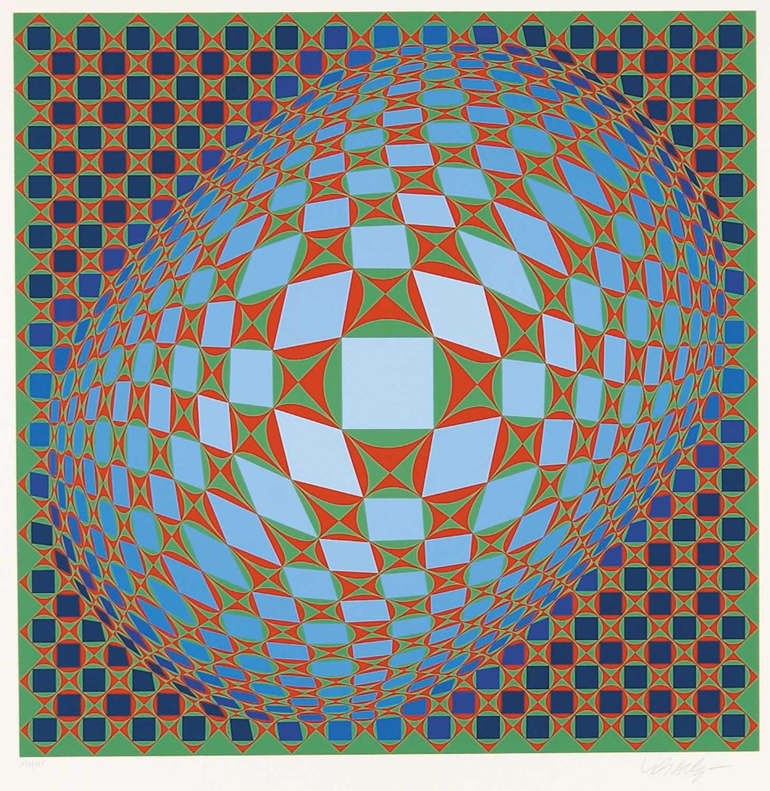 Victor Vasarely (1906-1997) - Untitled - Vilag  #170/275