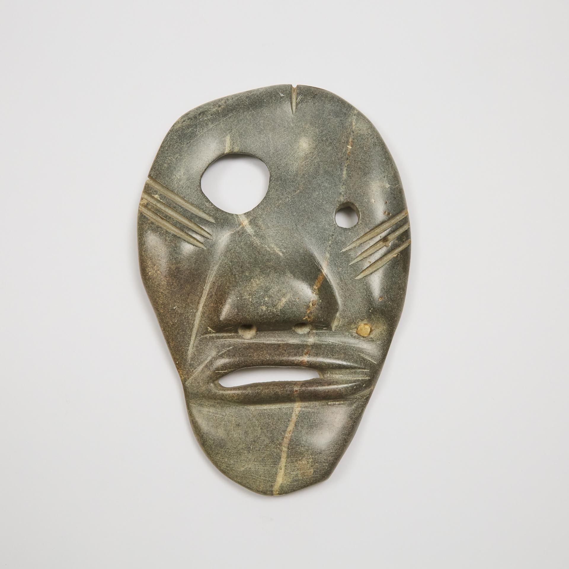 Floyd Kuptana (1964-2021) - Grimacing Face Shaman's Mask