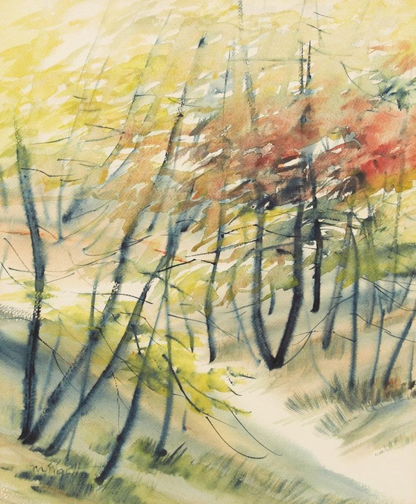 Marjorie Pigott (1904-1990) - Autumn Landscape; Trees