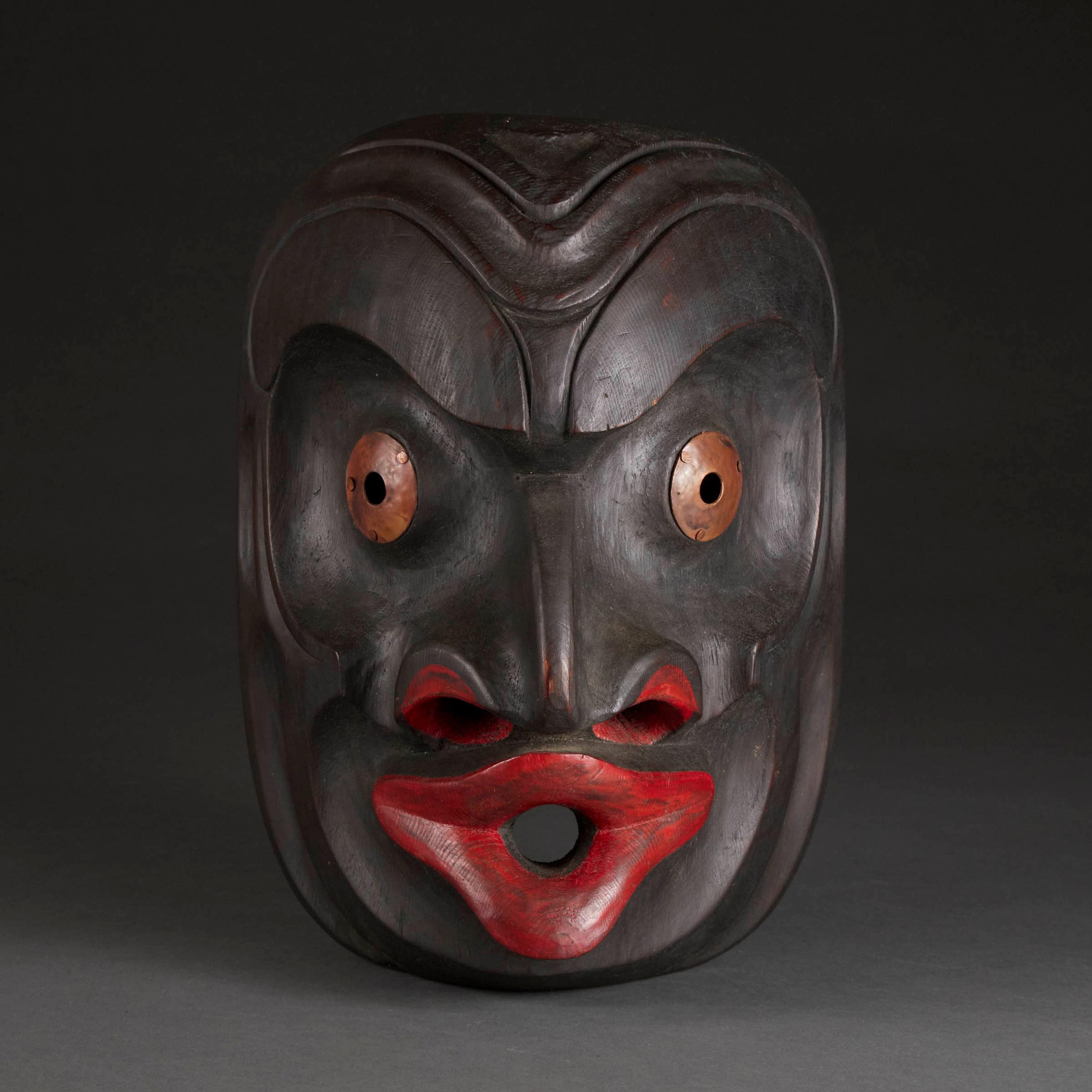 Sam Johnson - Dzunukwa (Wild Woman Of The Woods) Mask, Ca. 1965