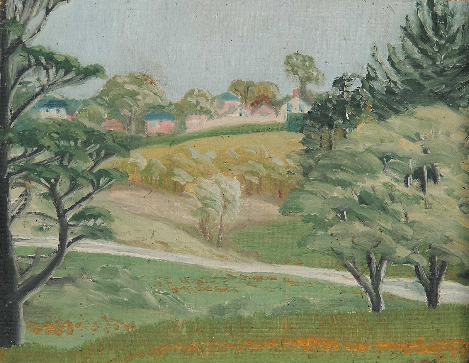 Bertram Richard Brooker (1888-1955) - View Across Ravine