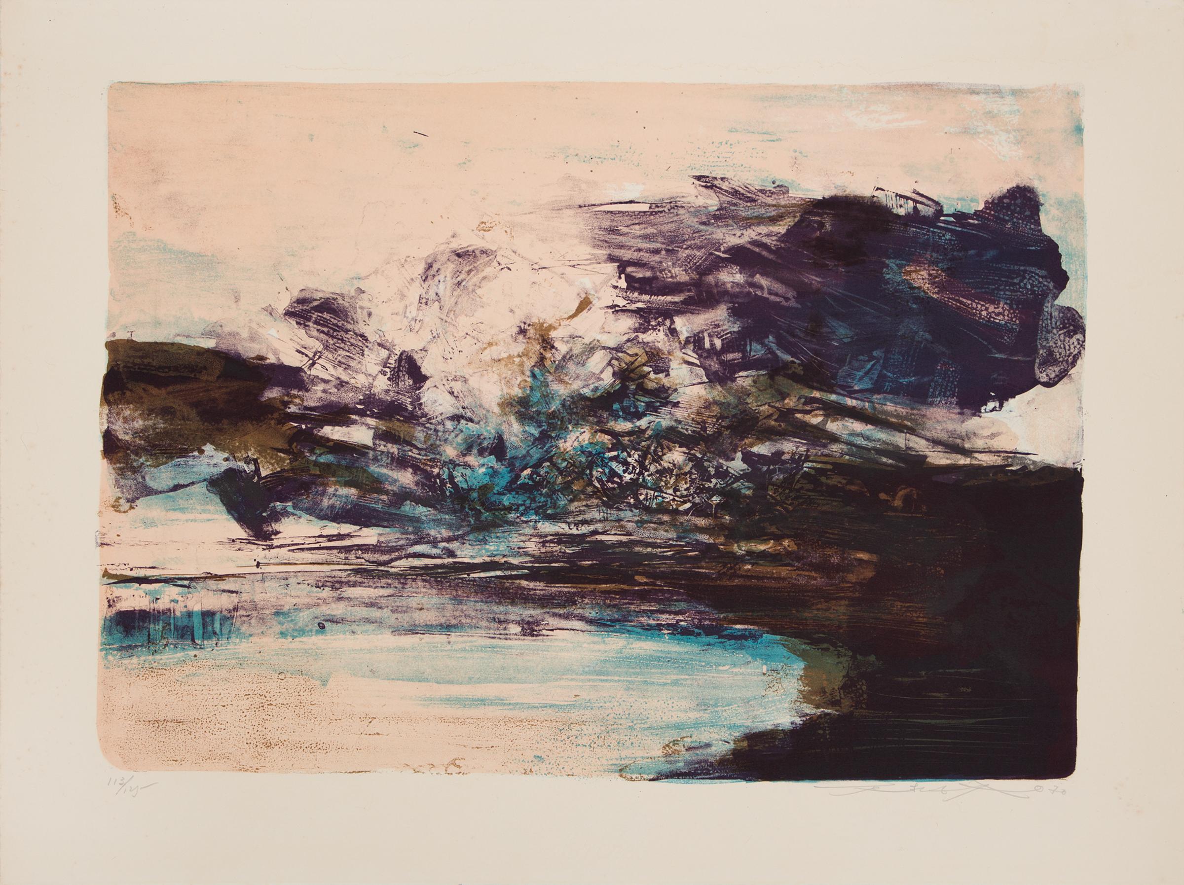 Zao Wou-Ki (1921-2013) - Sans titre / Untitled nº 207, 1970