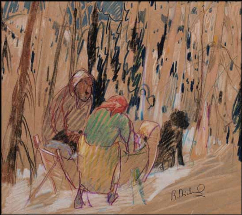 René Jean Richard (1895-1982) - Forest Scene