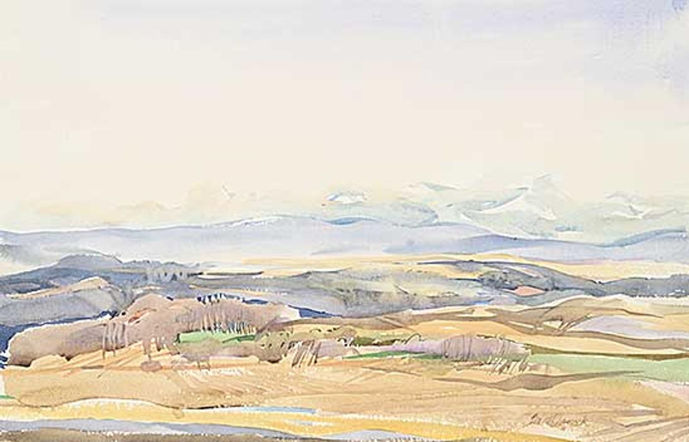 Brent R. Laycock (1947) - Haze on the Foothills