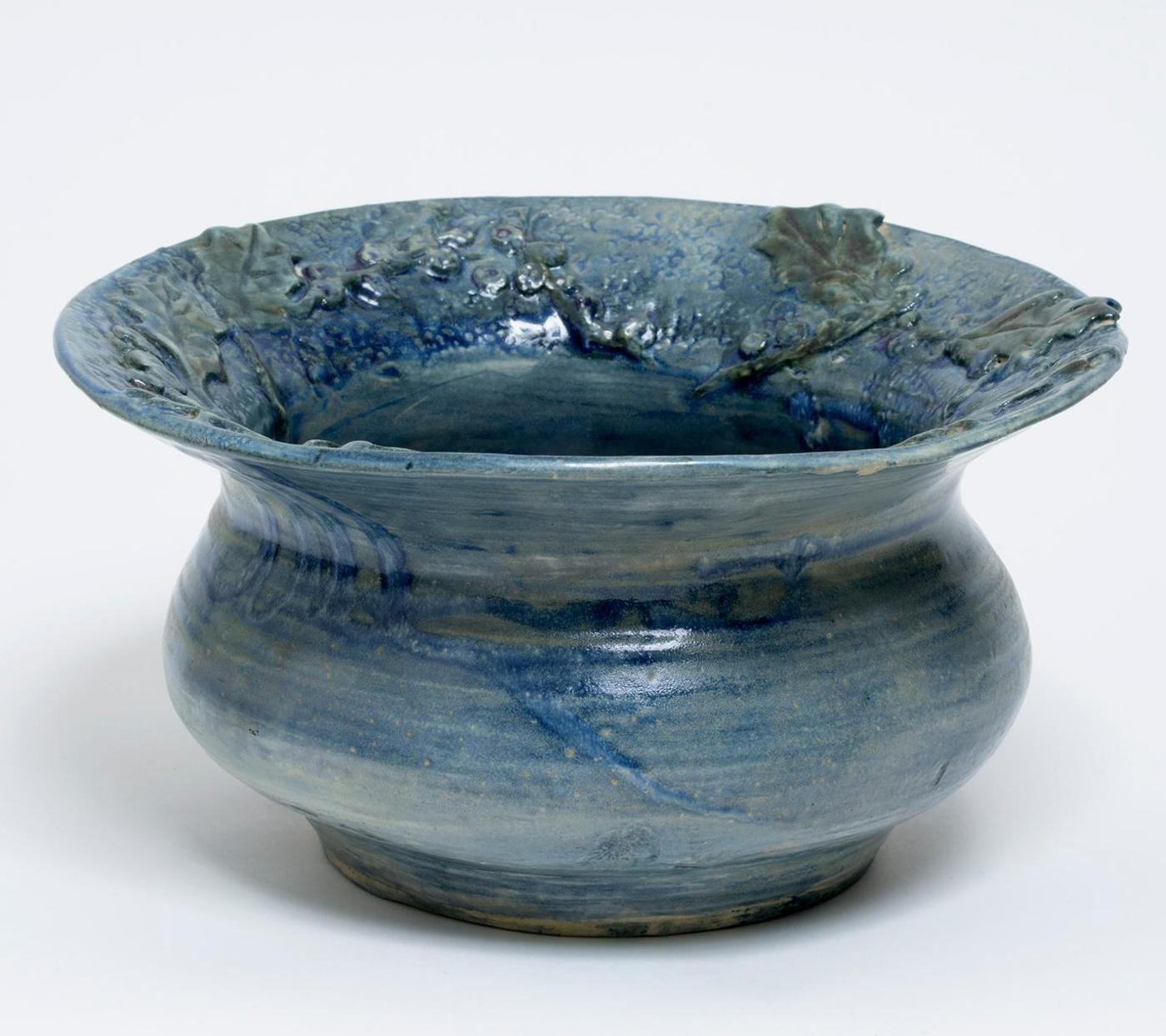 Ingrid Levorson - Large Bowl with Leaves