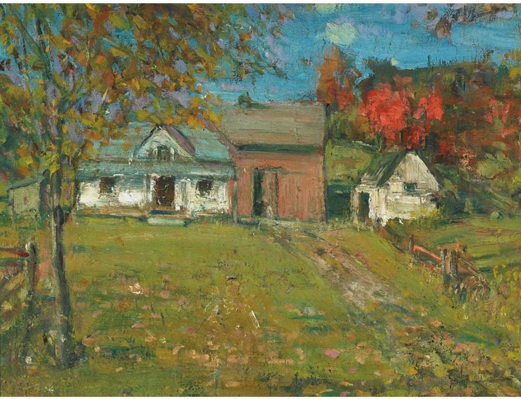 Peleg Franklin Frank Brownell (1857-1946) - Farmhouse