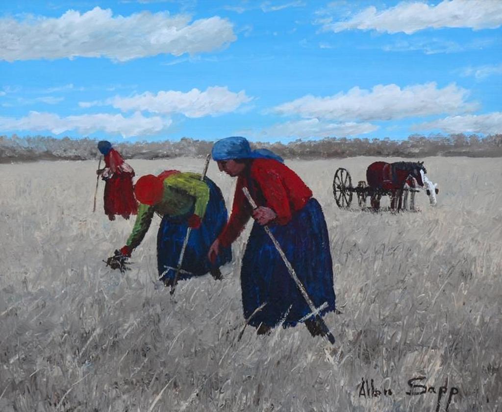 Allen Fredrick Sapp (1929-2015) - Women Working The Fields