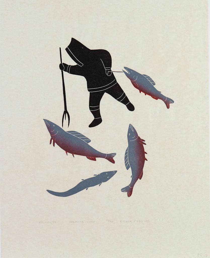 Helen Mabel Nigiyok Kalvak (1901-1984) - Spearing Char