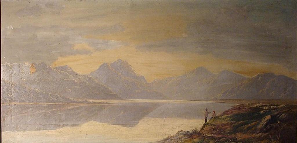 Charles Leslie - FIGURES BY A LOCH