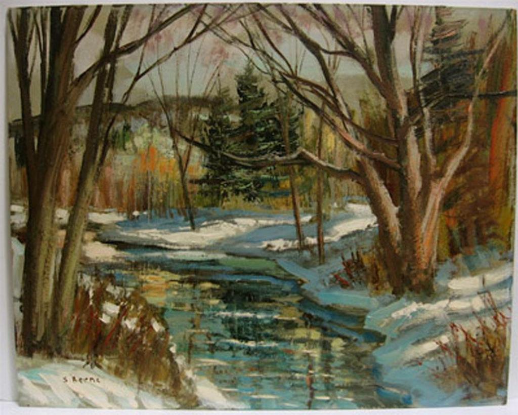 Sydney Martin Berne (1921-2013) - North River, Pq